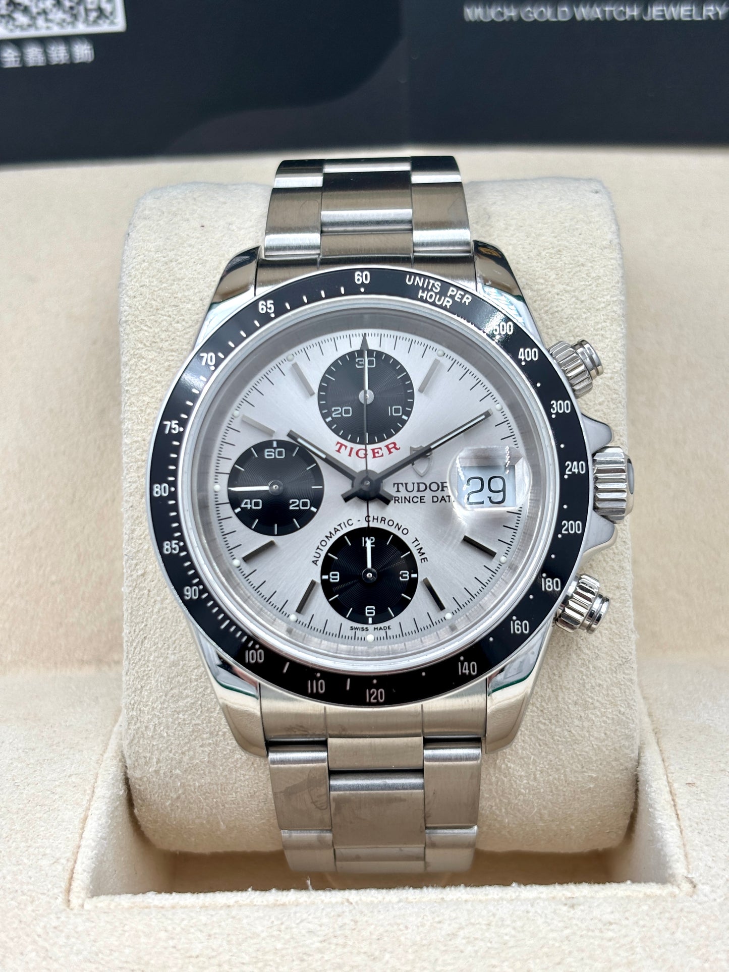 [SOLD OUT]二手 USED  TUDOR 帝舵 PRINCE DATE 79260P 銀色 淨錶 WATCH ONLY