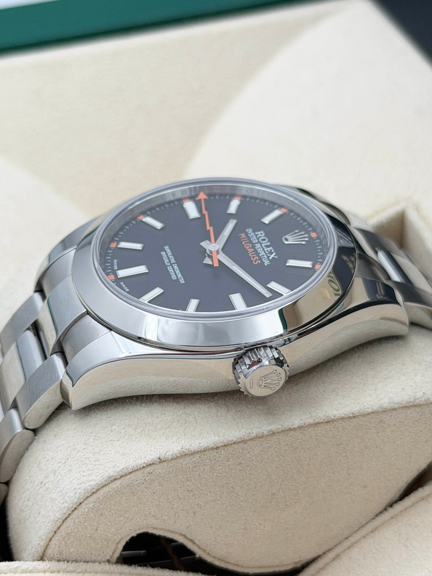 ROLEX 勞力士 MILGAUSS 116400 2011年 99.9%新 未打磨