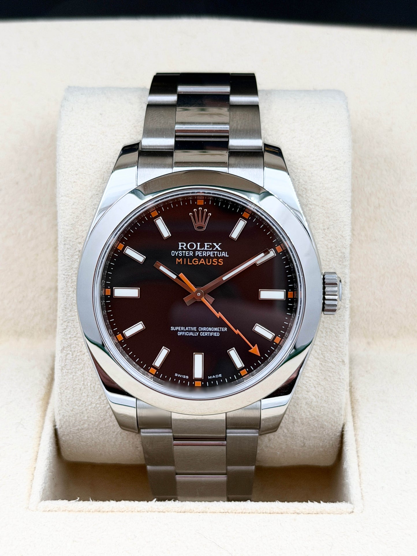 ROLEX 勞力士 MILGAUSS 116400 2011年 99.9%新 未打磨