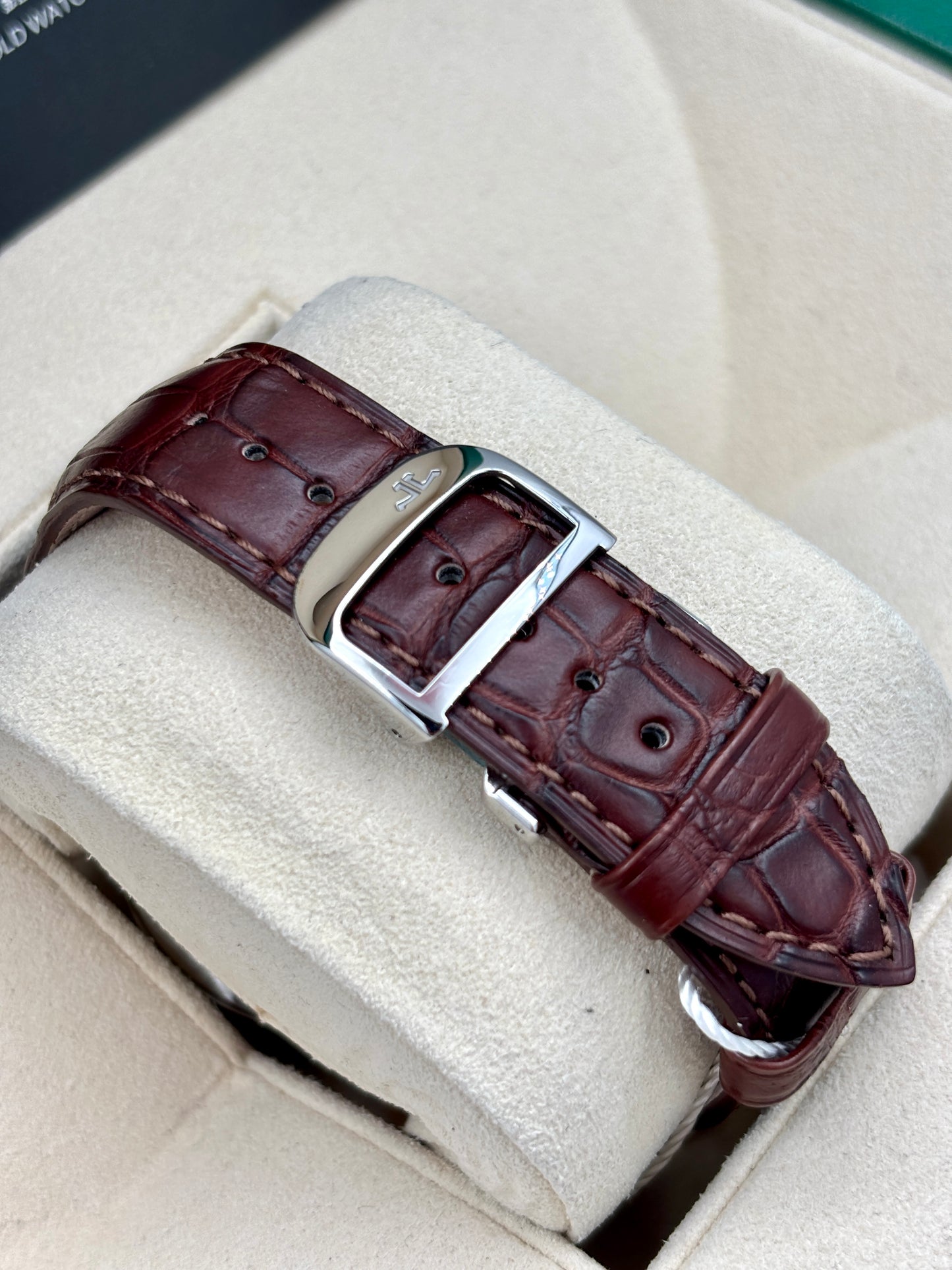 二手 USED  JAEGER-LECOULTRE 積家 MASTER CONTROL Q1628430 銀色 2011年7月 99.9%新 未打磨 全套 FULL SET