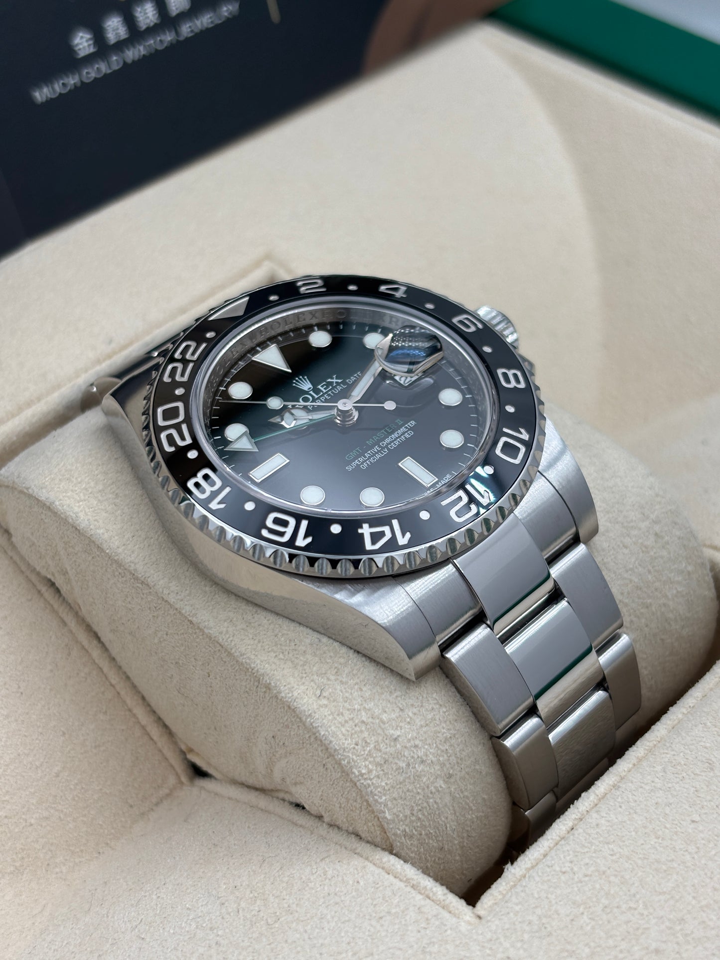 [SOLD OUT]二手 USED  ROLEX 勞力士 GMT-MASTER II 116710LN 黑色 2013年5月 全套 FULL SET