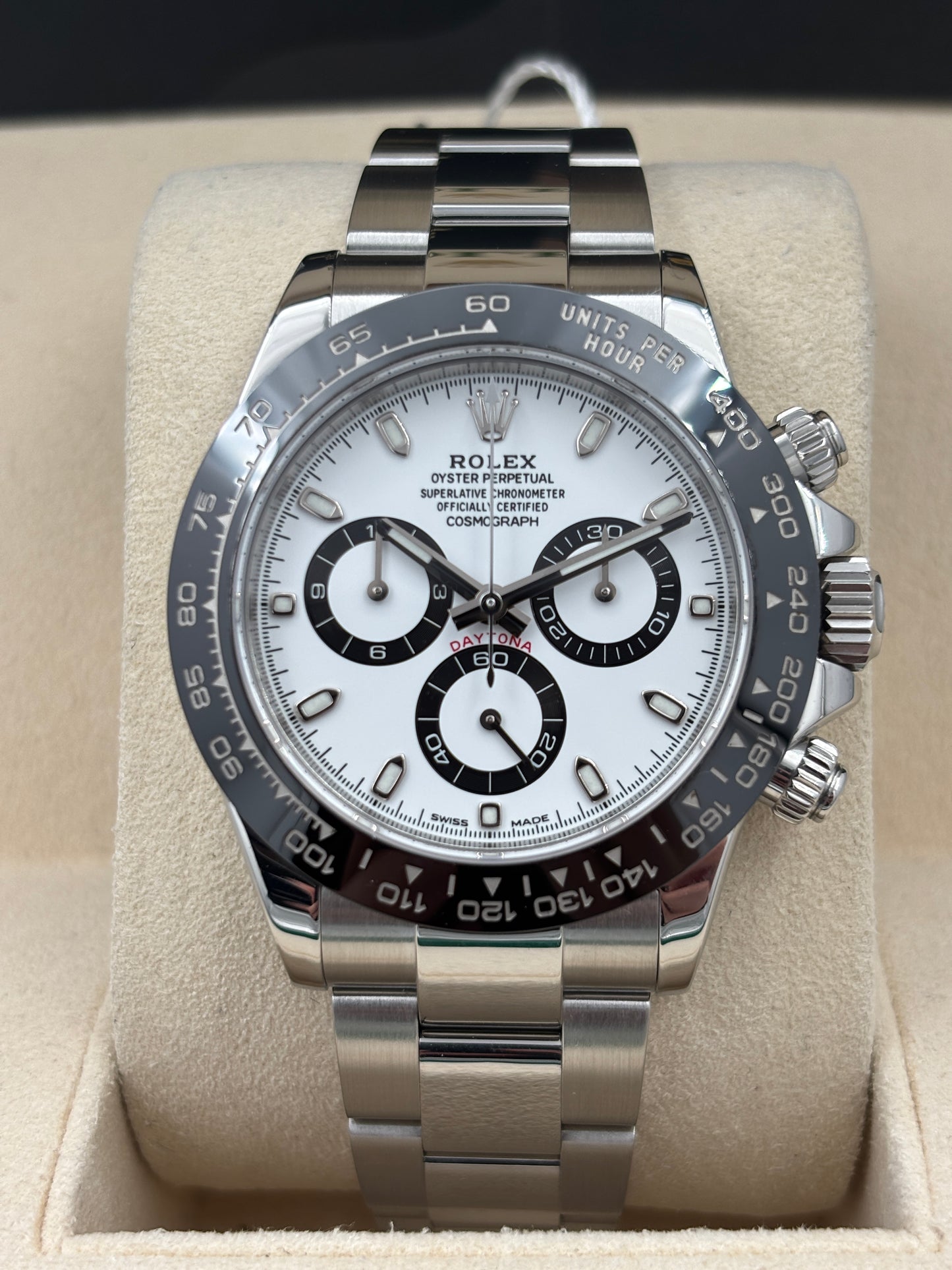 二手 USED  ROLEX 勞力士 DAYTONA 116500LN 白色 2017年7月 全套 FULL SET