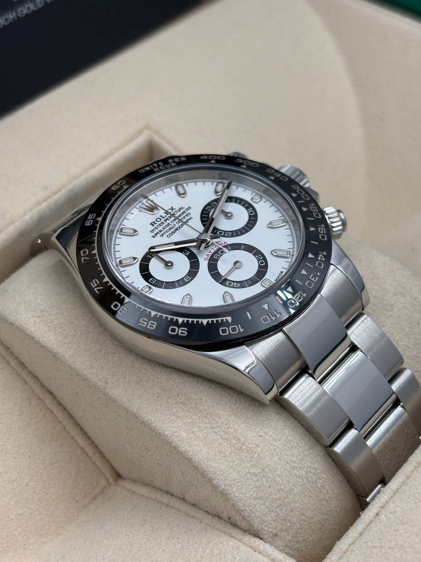 二手 USED  ROLEX 勞力士 DAYTONA 116500LN 白色 2017年7月 全套 FULL SET
