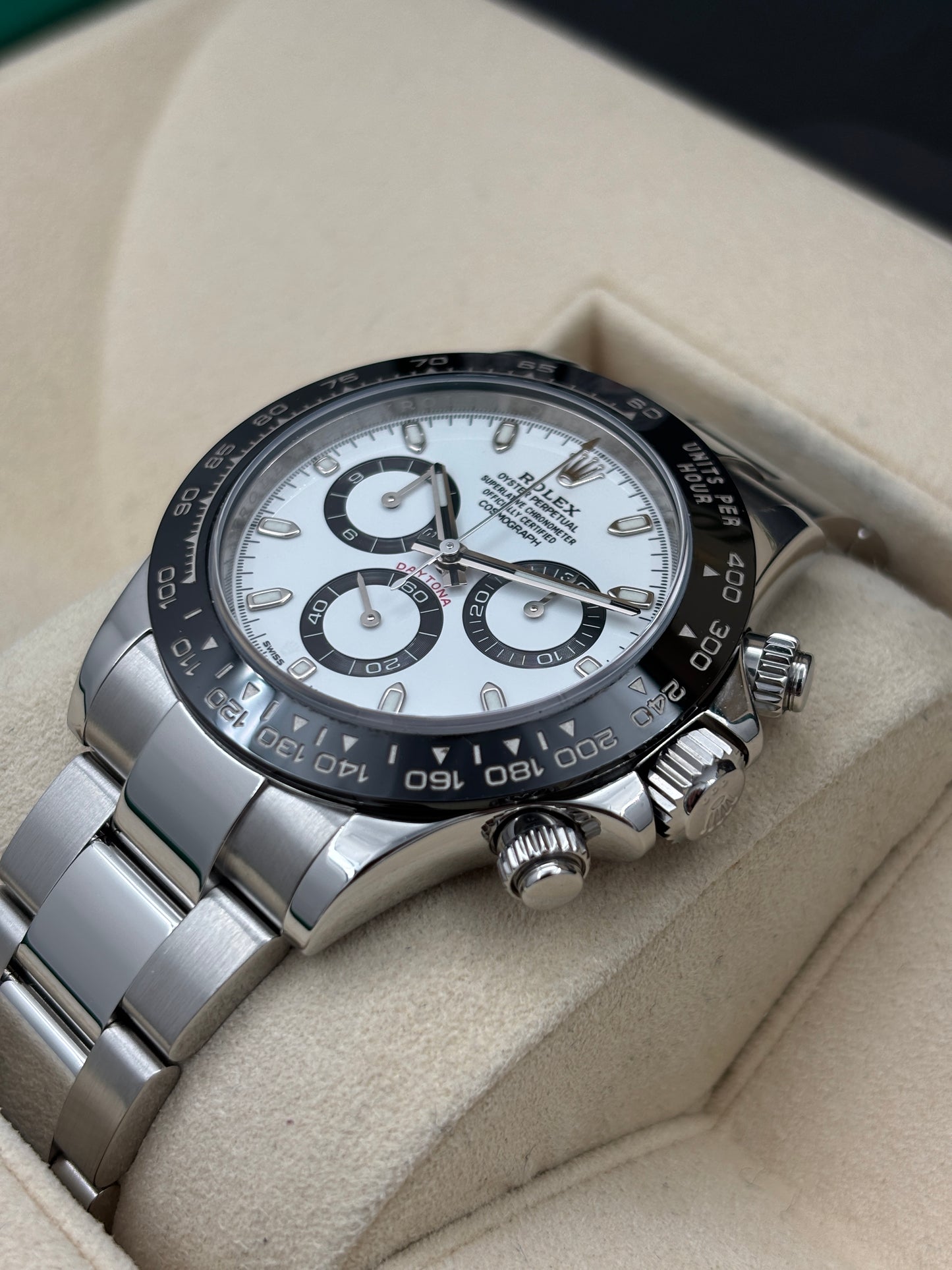 二手 USED  ROLEX 勞力士 DAYTONA 116500LN 白色 2017年7月 全套 FULL SET