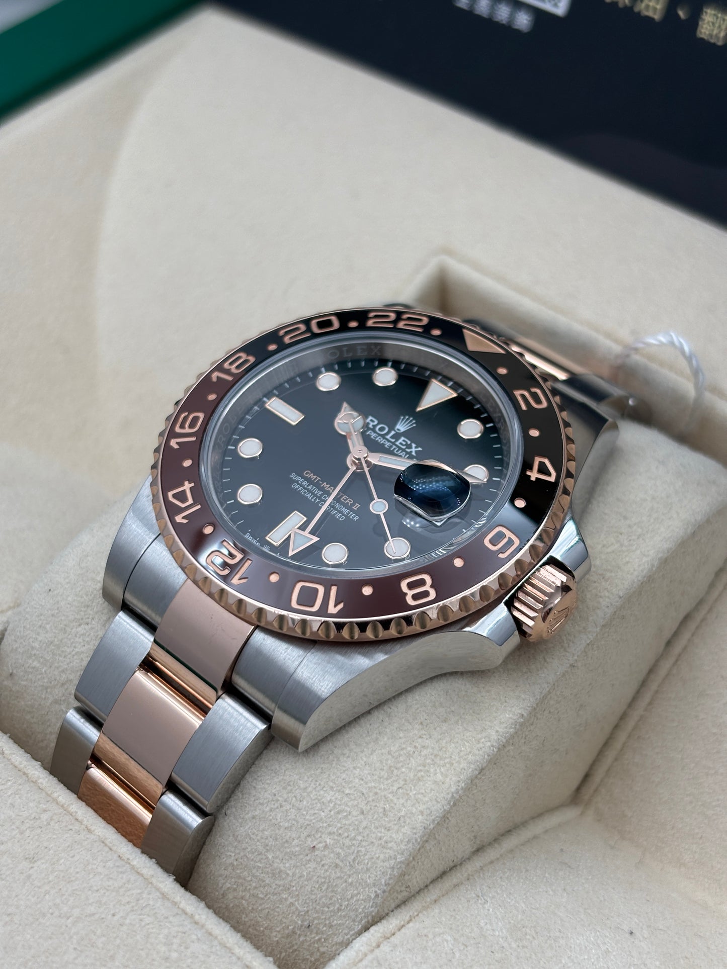 [SOLD OUT]二手 USED  ROLEX 勞力士 GMT-MASTER II 126711CHNR 黑色 2023年6月 全套 FULL SET