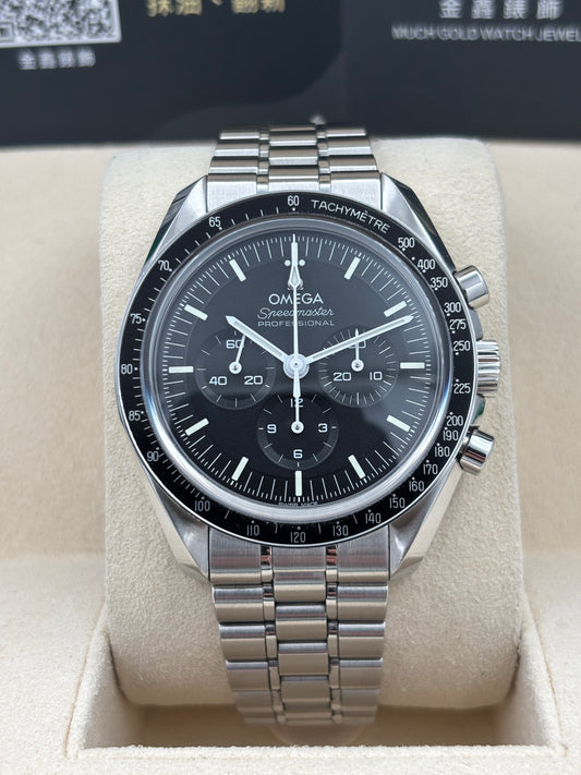 [SOLD OUT]二手 USED  OMEGA 歐米茄 SPEEDMASTER 310.30.42.50.01.002 黑色 2024年12月 手動上鏈 全套 FULL SET