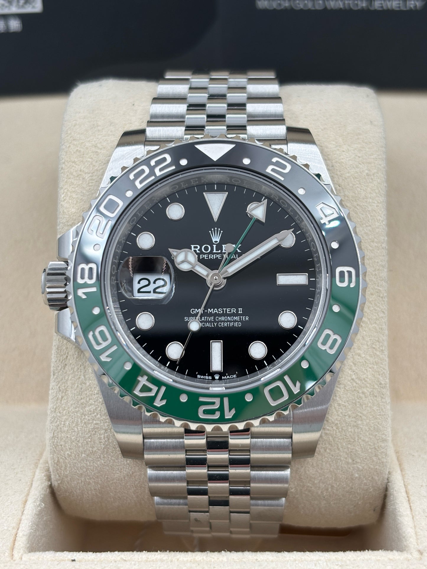 [SOLD OUT]二手 USED  ROLEX 勞力士 GMT-MASTER II 126720VTNR 黑色 2025年12月 未打磨 99.9%新 全套 FULL SET