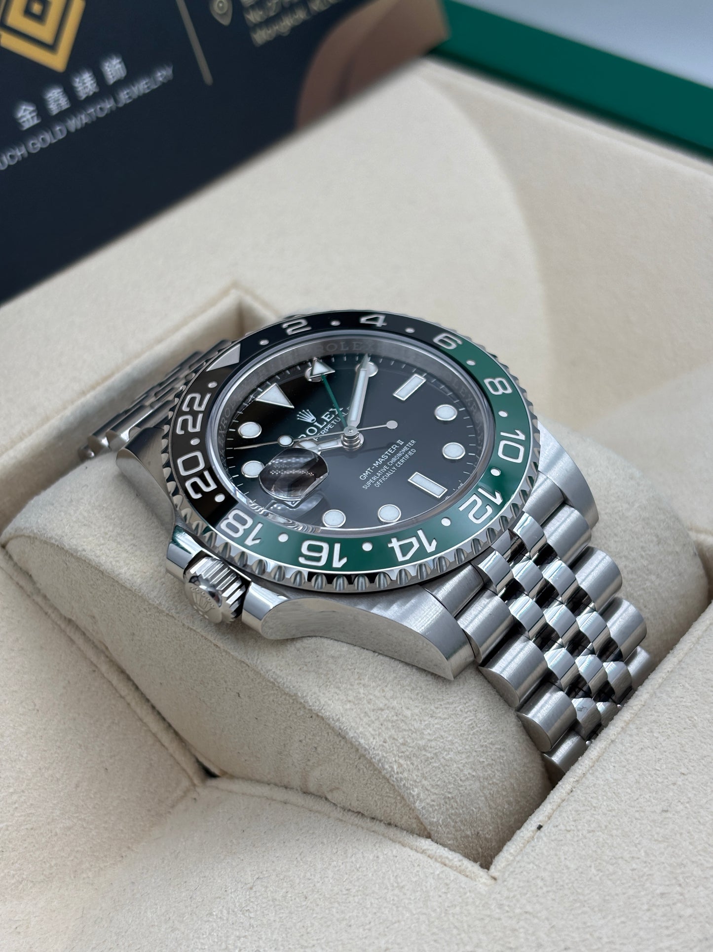 [SOLD OUT]二手 USED  ROLEX 勞力士 GMT-MASTER II 126720VTNR 黑色 2025年12月 未打磨 99.9%新 全套 FULL SET