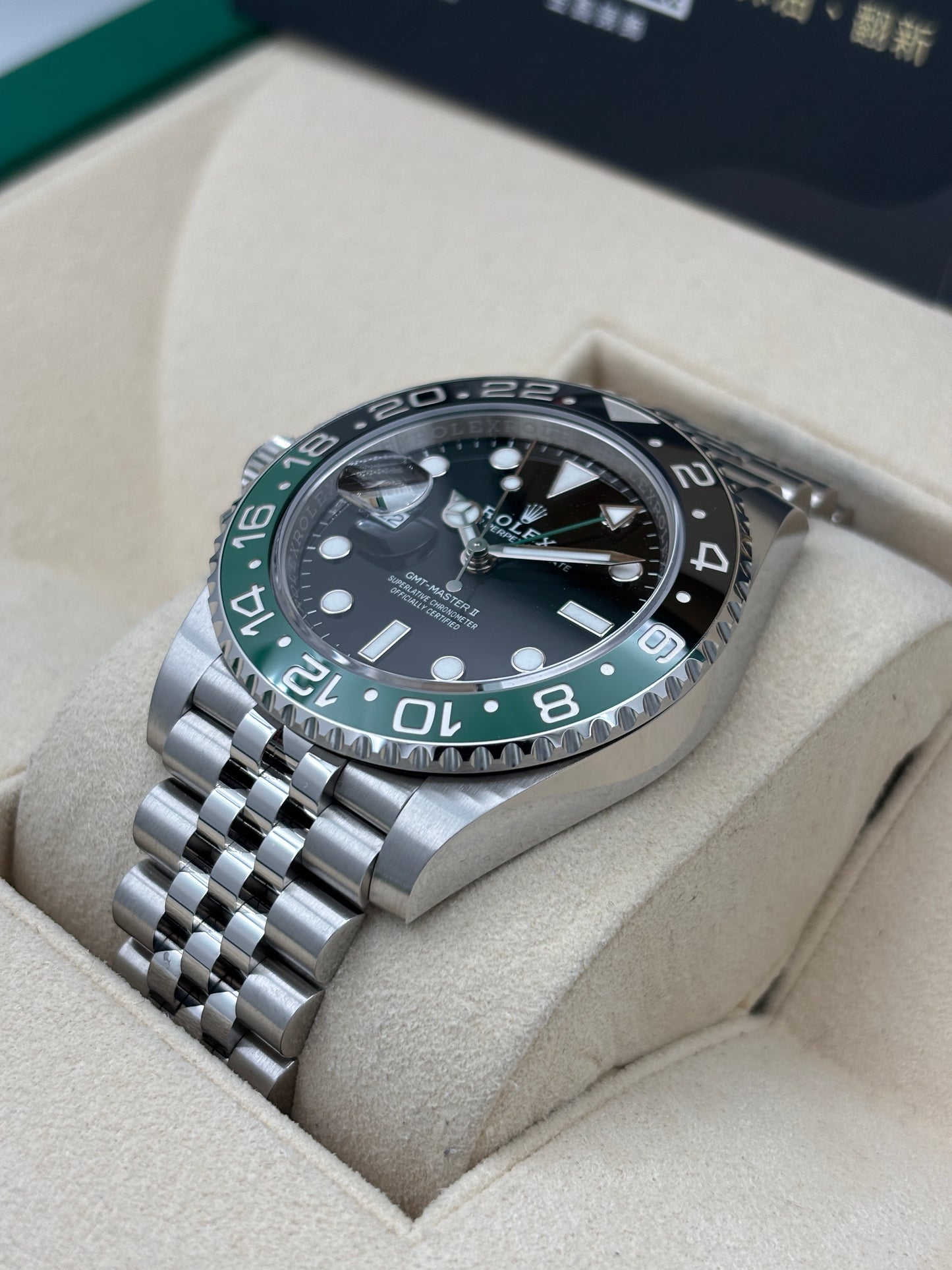 [SOLD OUT]二手 USED  ROLEX 勞力士 GMT-MASTER II 126720VTNR 黑色 2025年12月 未打磨 99.9%新 全套 FULL SET