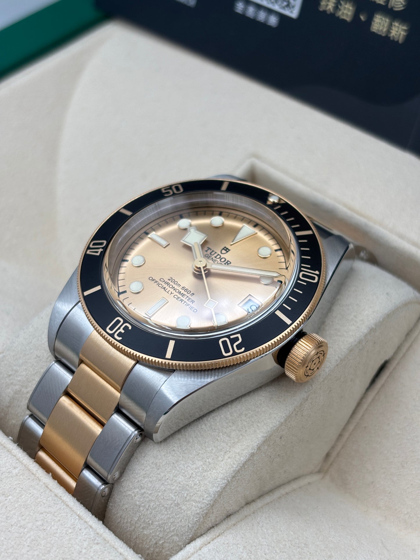 全新 NEW  TUDOR 帝舵 BLACK BAY S&amp;G M79733N 金色 2026年5月 全套 FULL SET