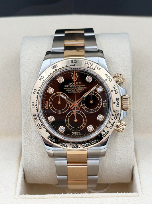 二手 Used ROLEX 勞力士 DAYTONA 116503G 2018年 黑色面鑽石字