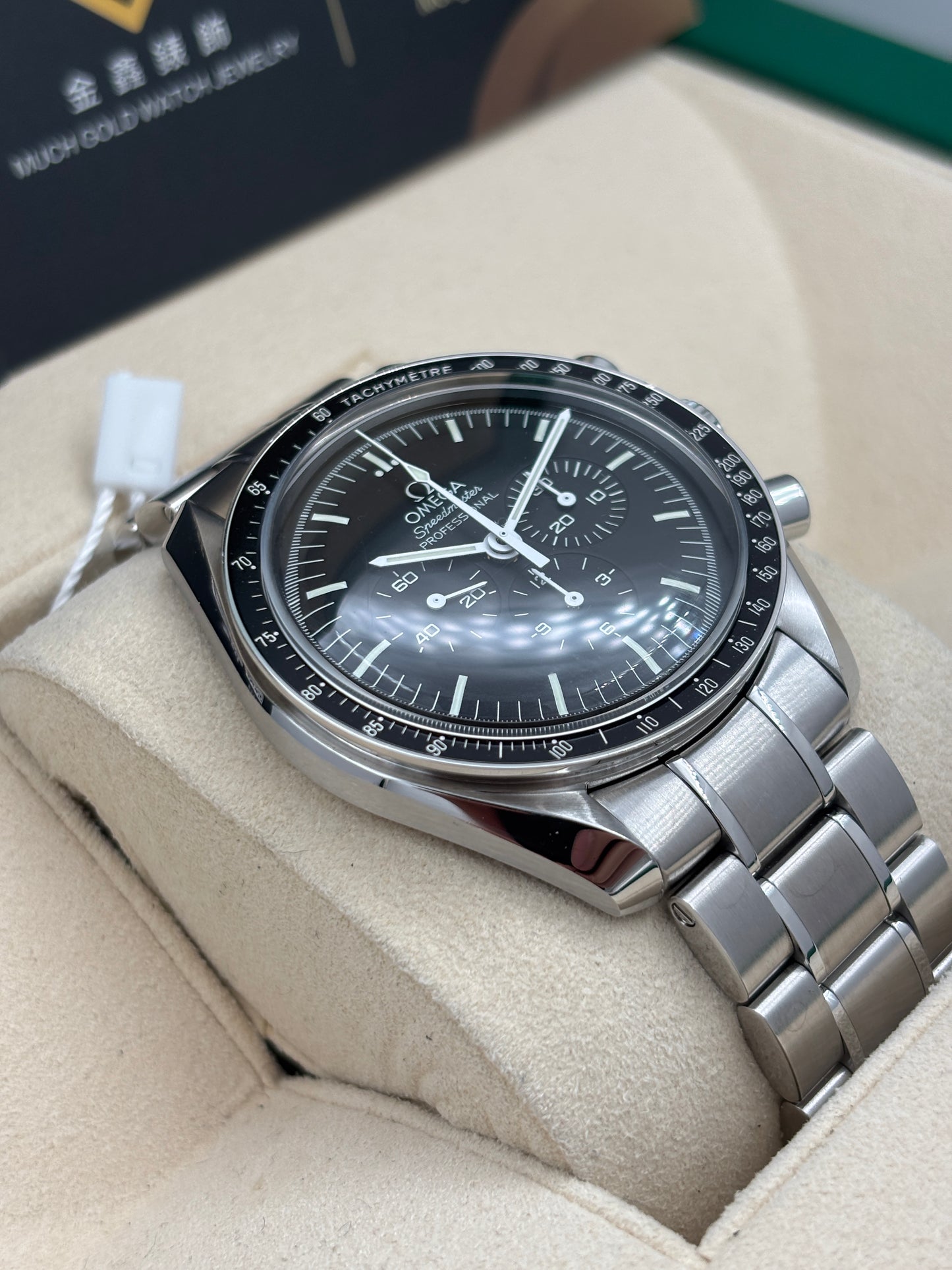[SOLD OUT]二手 USED  OMEGA 歐米茄 SPEEDMASTER 311.30.42.30.01.005 黑色 2020年10月 全套 FULL SET AD單