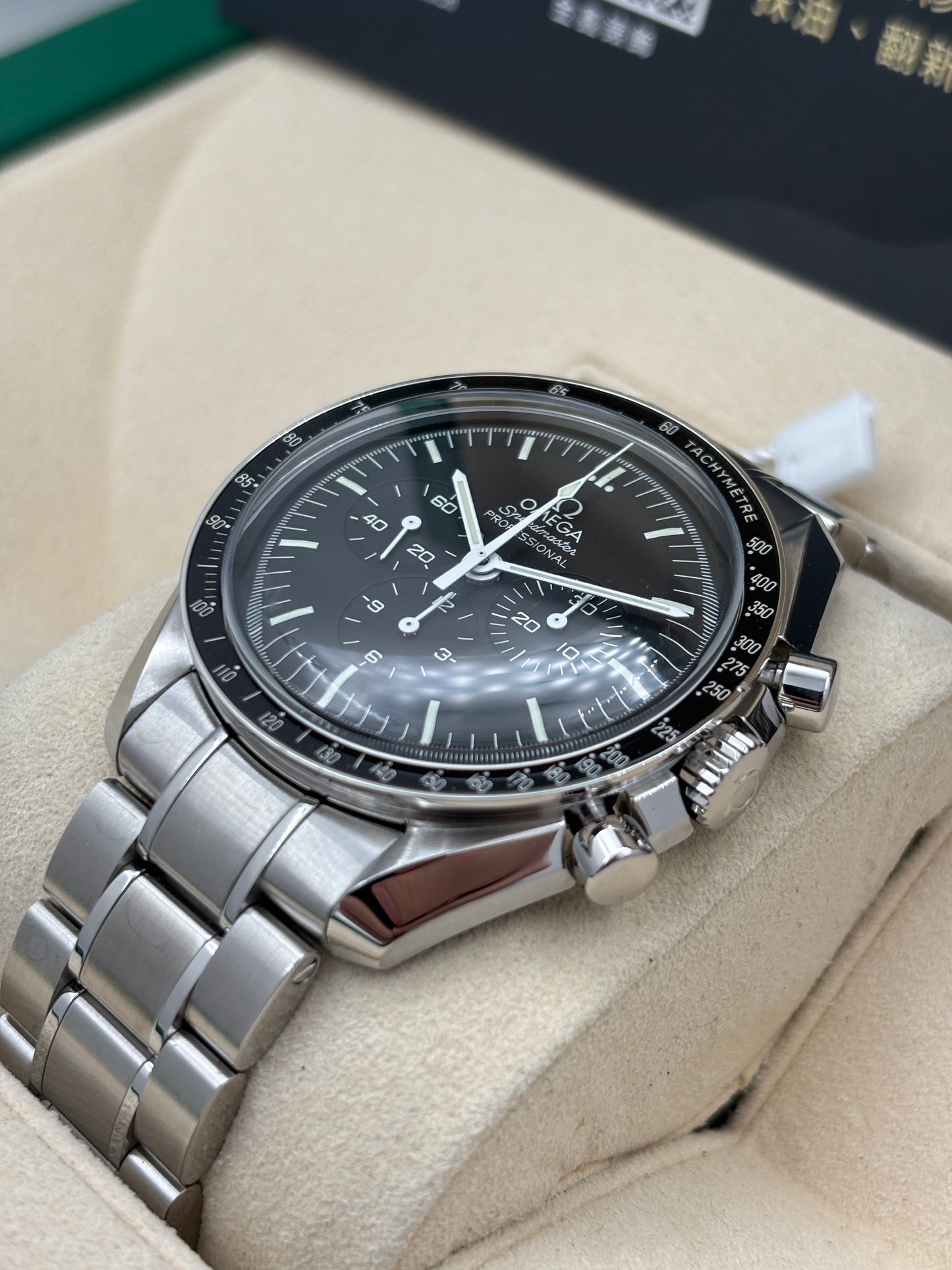 [SOLD OUT]二手 USED  OMEGA 歐米茄 SPEEDMASTER 311.30.42.30.01.005 黑色 2020年10月 全套 FULL SET AD單