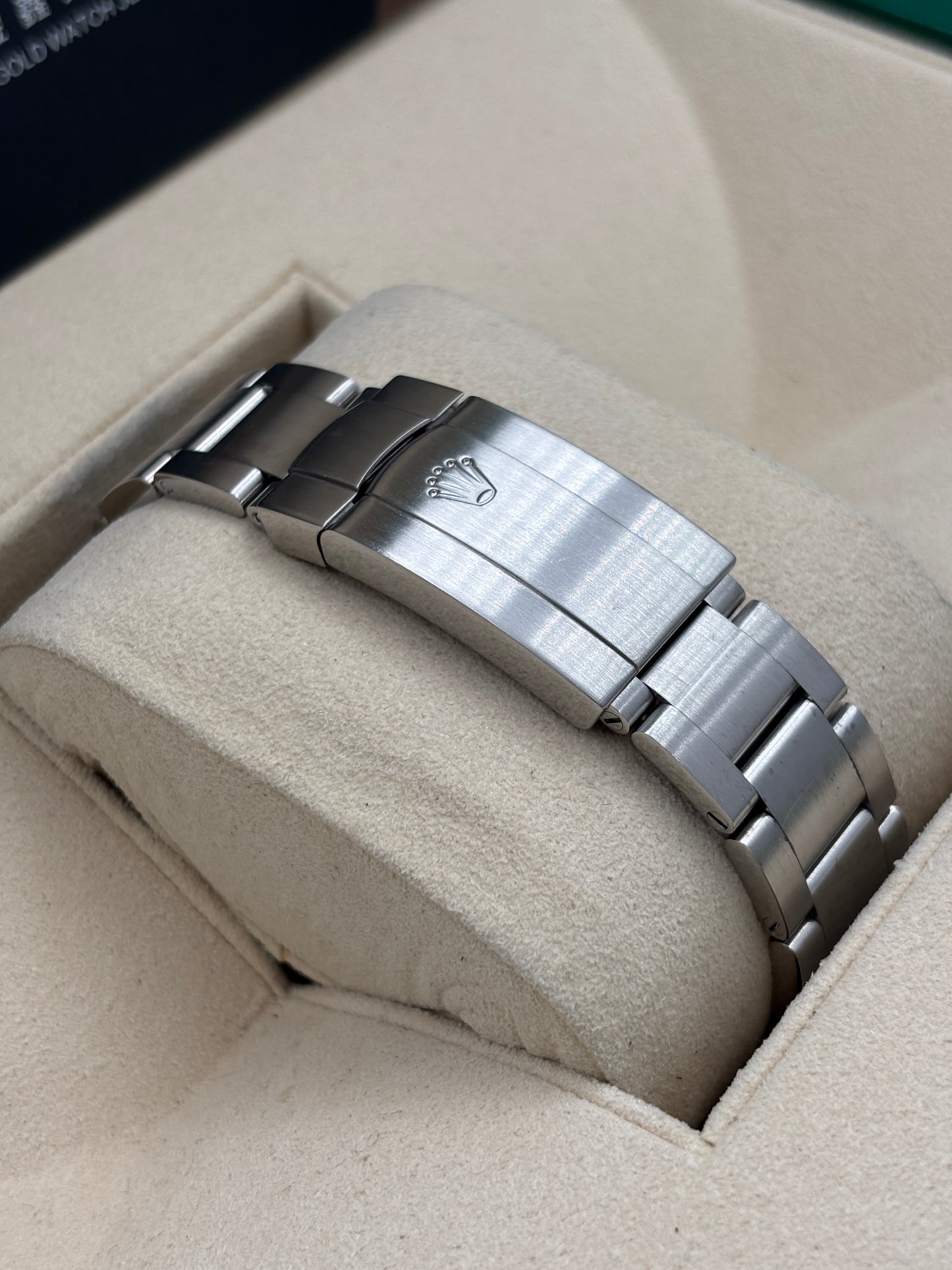 二手 USED  ROLEX 勞力士 AIRKING 1114234 白色 約2007年 淨錶 WATCH ONLY