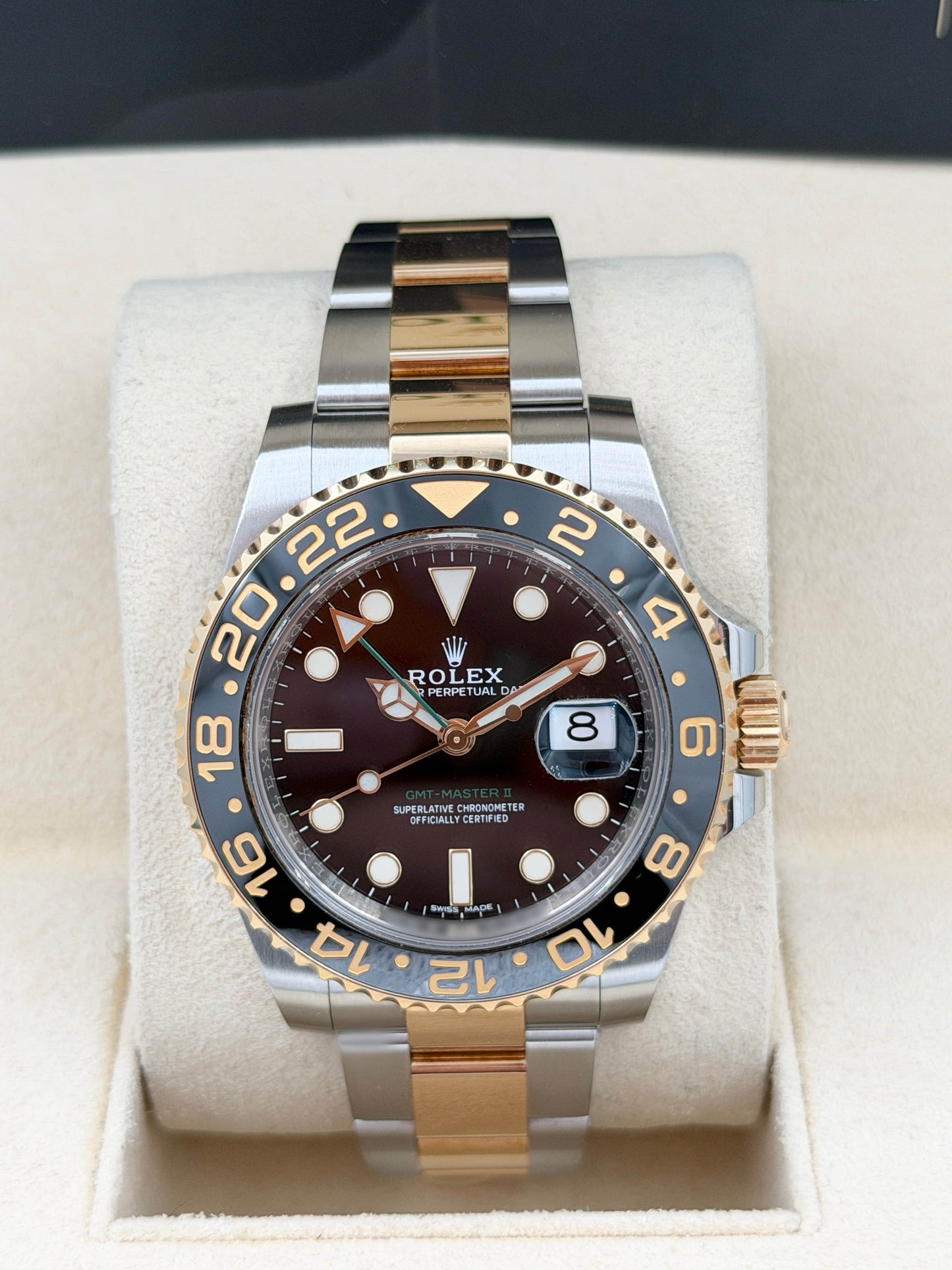 二手 Used ROLEX 勞力士 GMT-MASTER II 116713LN 2018年