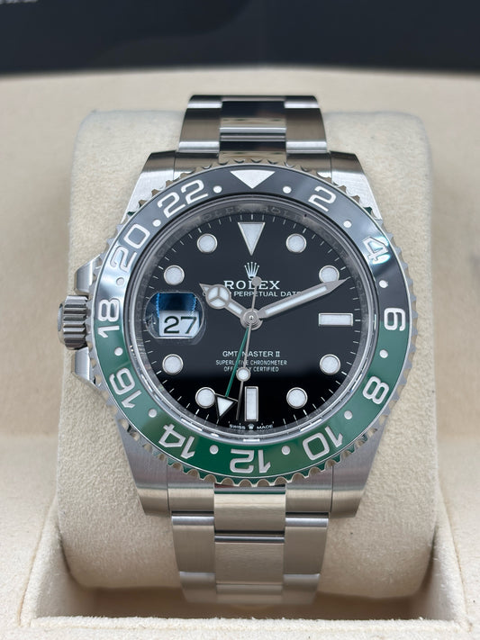 二手 USED  ROLEX 勞力士 GMT-MASTER II 126720VTNR 黑色 2022年9月 全套 FULL SET