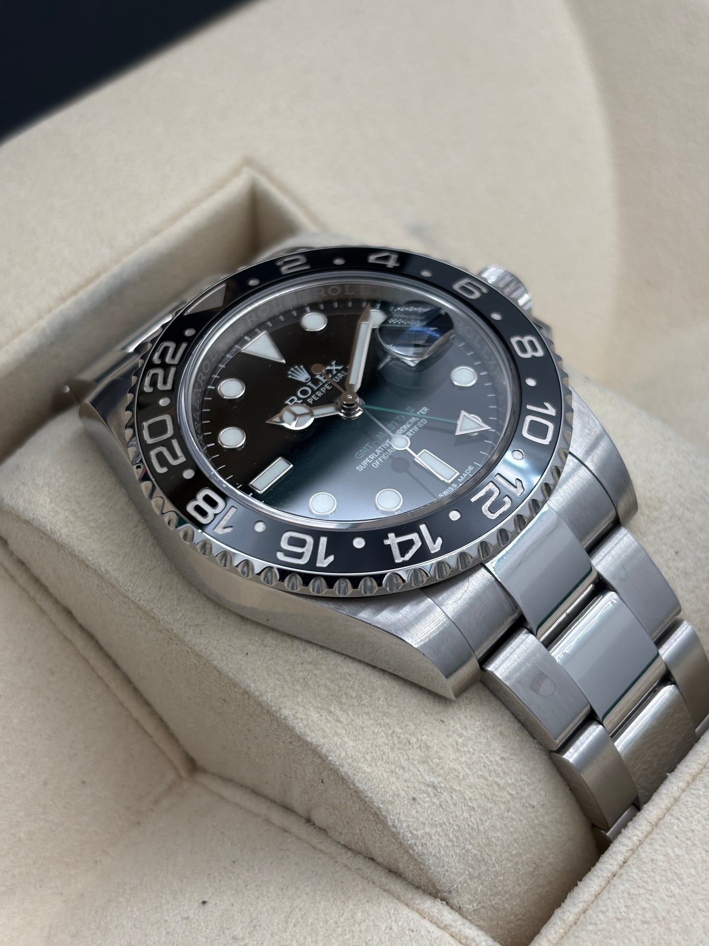 二手 USED  ROLEX 勞力士 GMT-MASTER II 116710LN 黑色 2016年6月 全套 FULL SET
