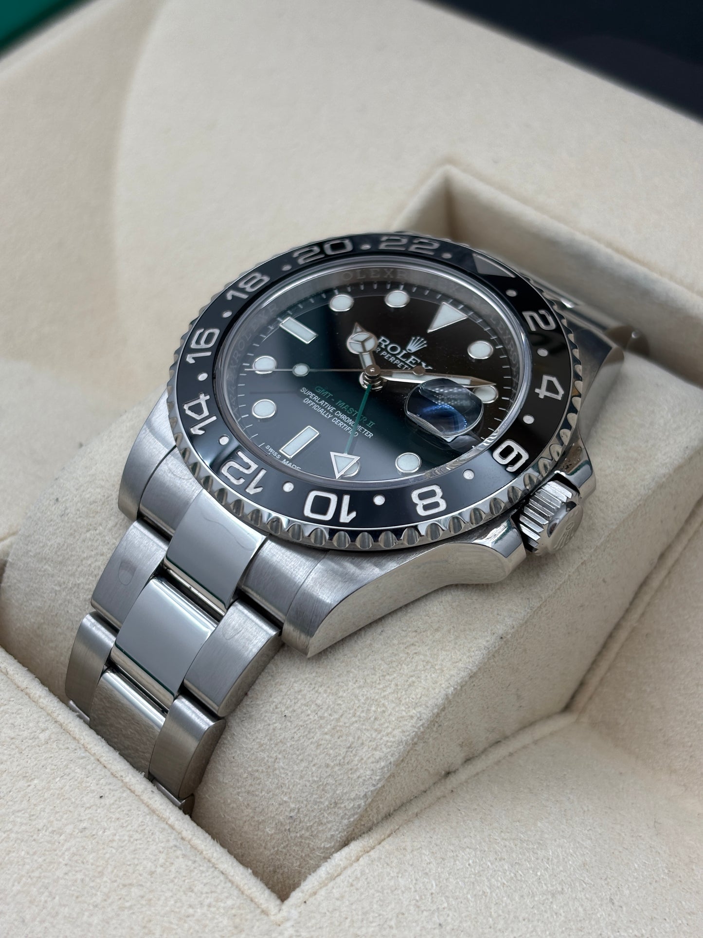 二手 USED  ROLEX 勞力士 GMT-MASTER II 116710LN 黑色 2016年6月 全套 FULL SET