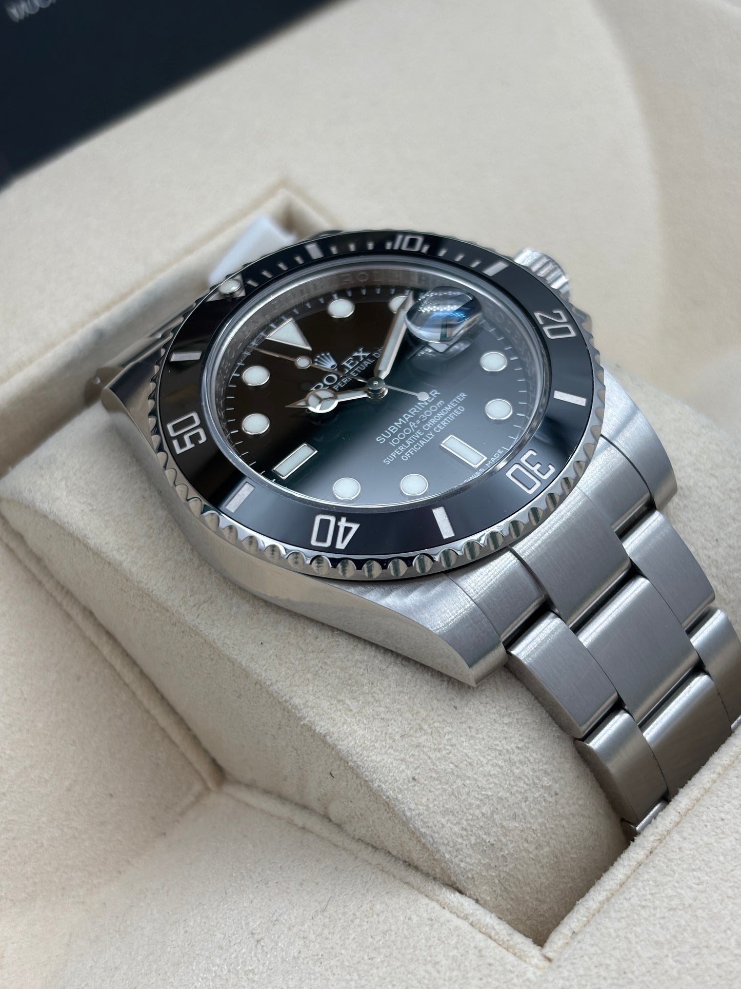 二手 USED  ROLEX 勞力士 SUBMARINER DATE 116610LN 黑色 2012年 全套 FULL SET