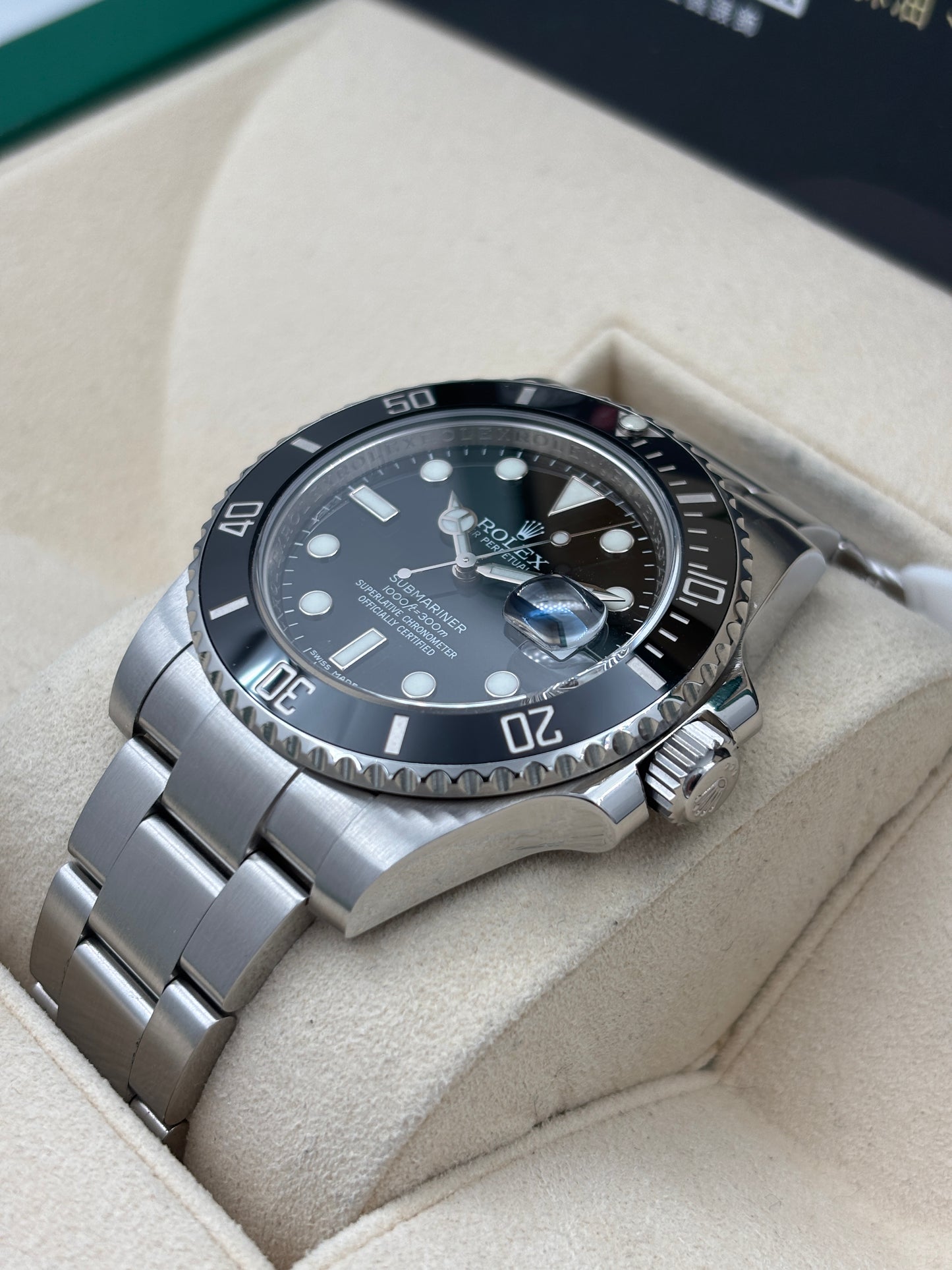 二手 USED  ROLEX 勞力士 SUBMARINER DATE 116610LN 黑色 2012年 全套 FULL SET