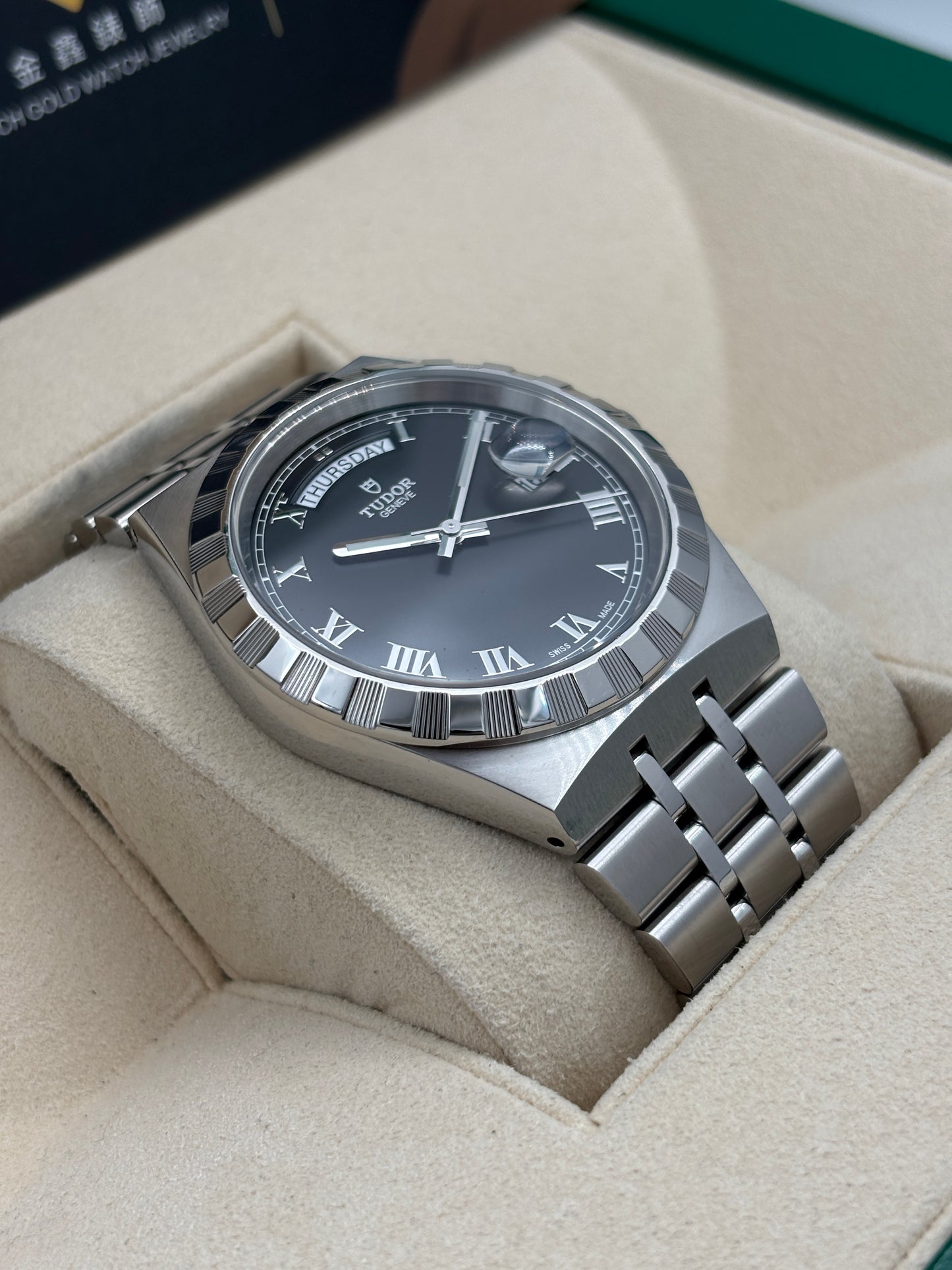 二手 USED  TUDOR 帝舵 ROYAL 28600 黑色 淨錶 WATCH ONLY