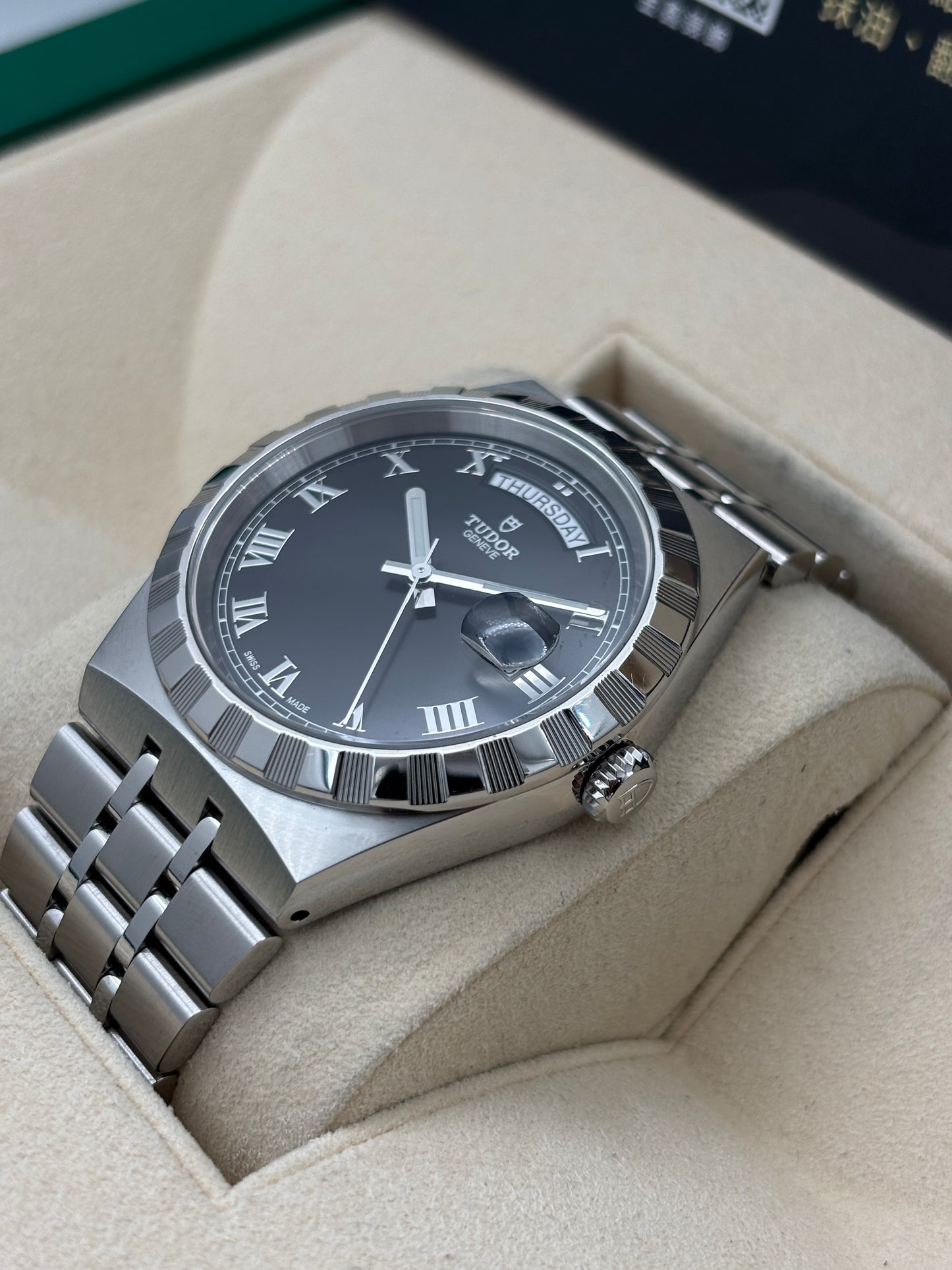 二手 USED  TUDOR 帝舵 ROYAL 28600 黑色 淨錶 WATCH ONLY