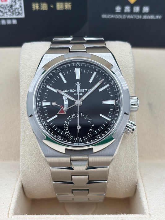 二手 USED  VACHERON CONSTANTIN 江詩丹頓 OVERSEAS 7900V/110A-B546 黑色 2022年12月 未打磨 99.99%新 全套 FULL SET