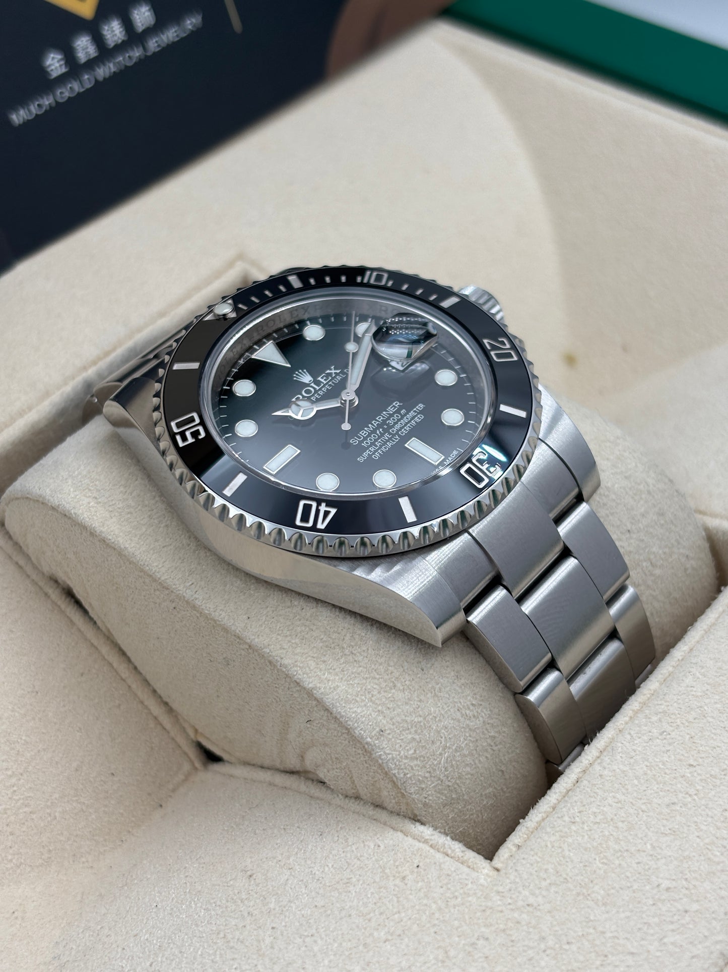 二手 USED  ROLEX 勞力士 SUBMARINER DATE 116610LN 黑色 2014年12月 全套 FULL SET