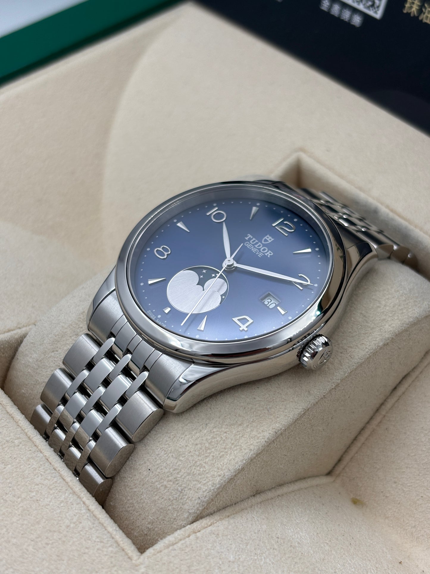 全新 NEW  TUDOR 帝舵 1926 LUNA 91560 藍色 2026年5月 全套 FULL SET