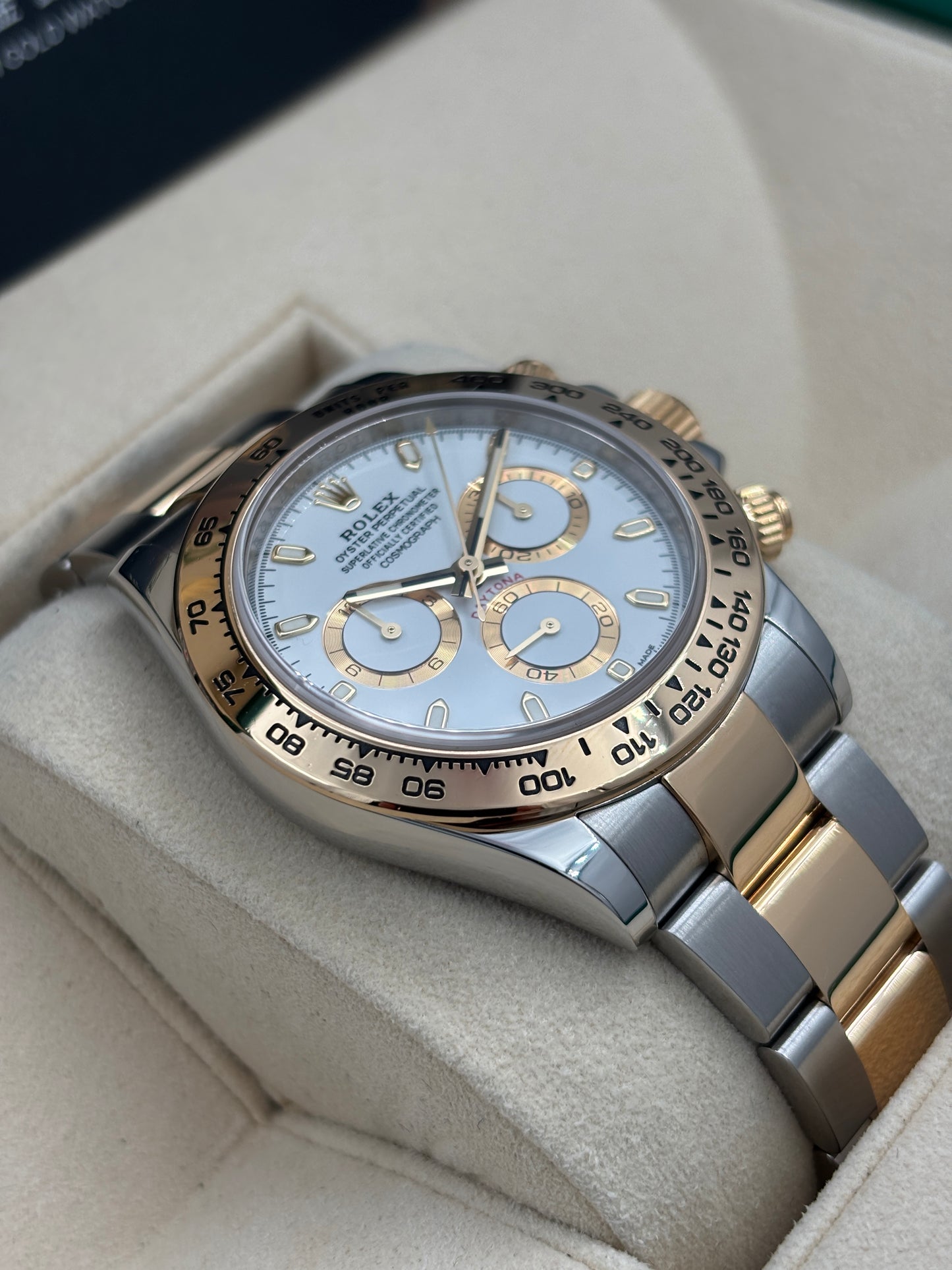 二手 USED  ROLEX 勞力士 DAYTONA 116503 白色 2019年2月 全套 FULL SET