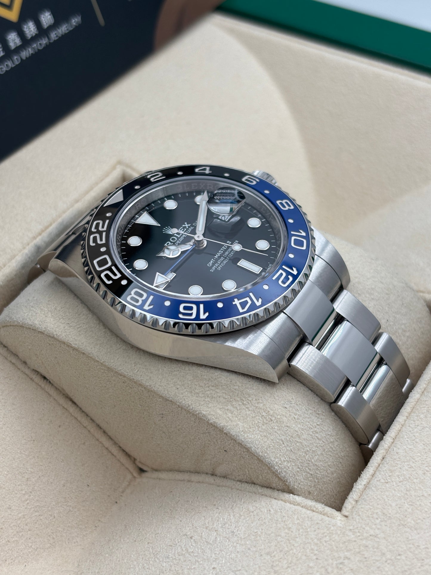 [SOLD OUT]二手 USED  ROLEX 勞力士 GMT-MASTER II 126710BLNR 黑色 2025年7月 全套 FULL SET