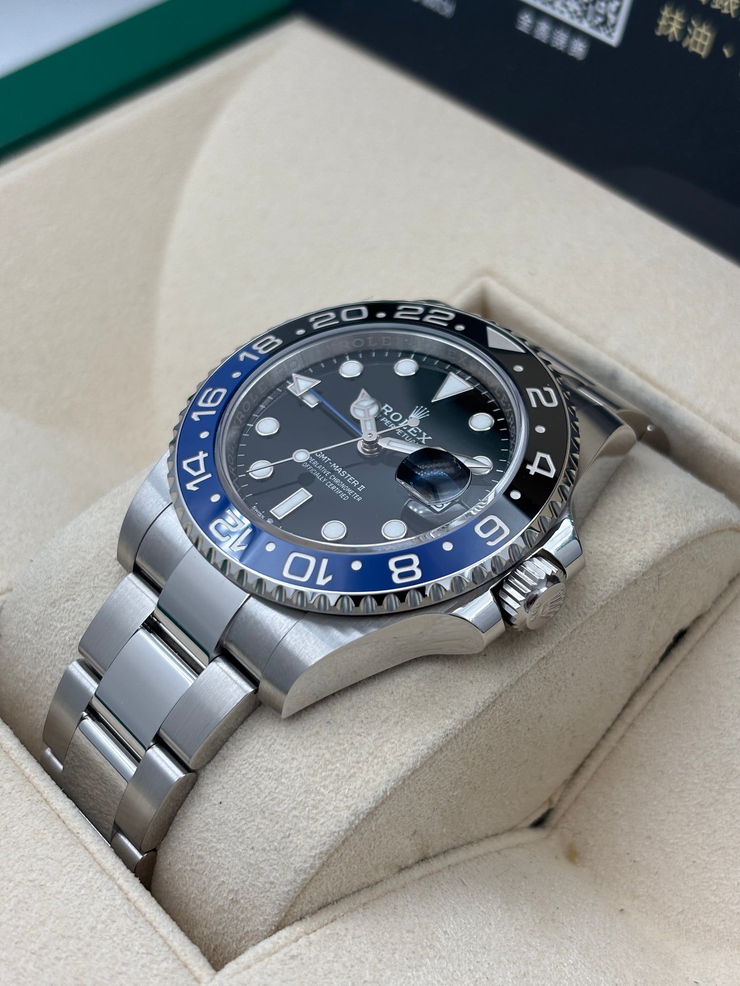 [SOLD OUT]二手 USED  ROLEX 勞力士 GMT-MASTER II 126710BLNR 黑色 2025年7月 全套 FULL SET