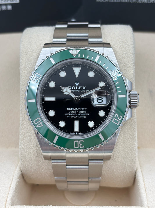 二手 USED  ROLEX 勞力士 SUBMARINER DATE 126610LV 黑色 2022年7月 全套 FULL SET