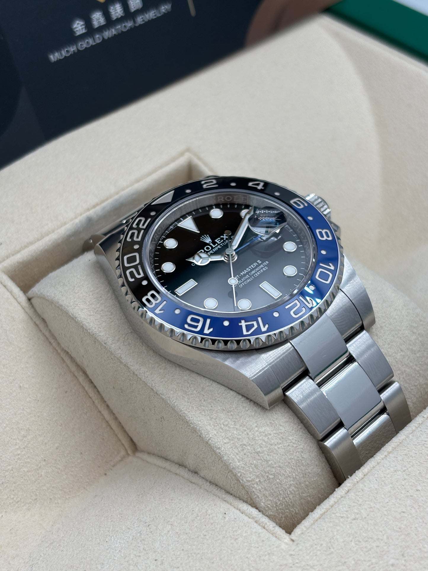 二手 USED  ROLEX 勞力士 GMT-MASTER II 126710BLNR 黑色 2023年8月 全套 FULL SET AD單