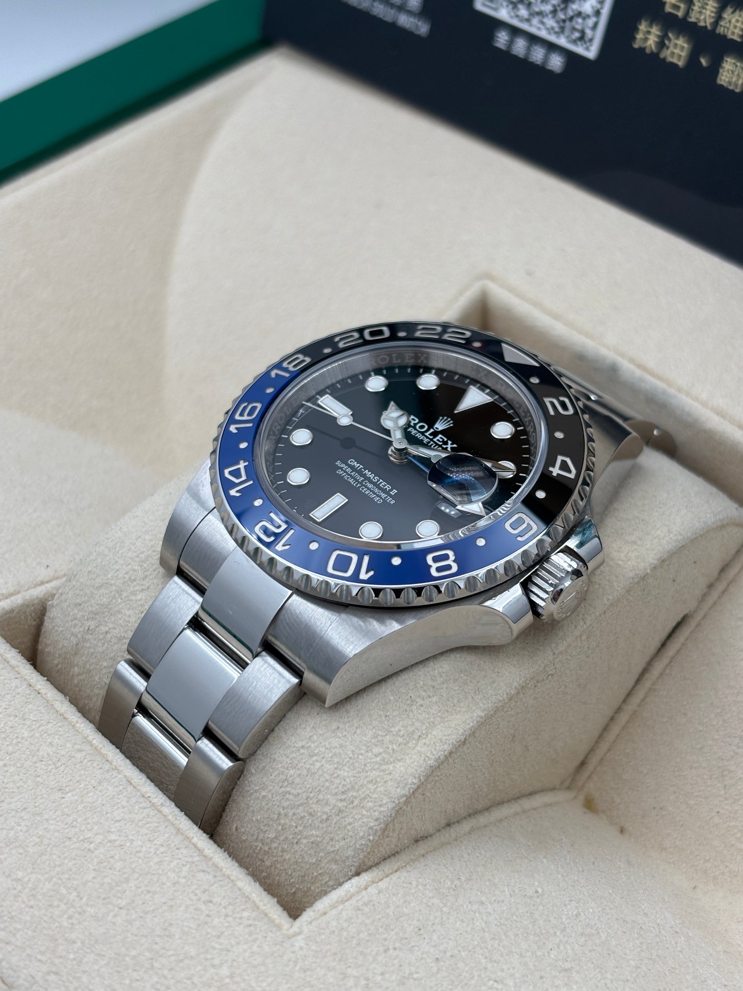 二手 USED  ROLEX 勞力士 GMT-MASTER II 126710BLNR 黑色 2023年8月 全套 FULL SET AD單