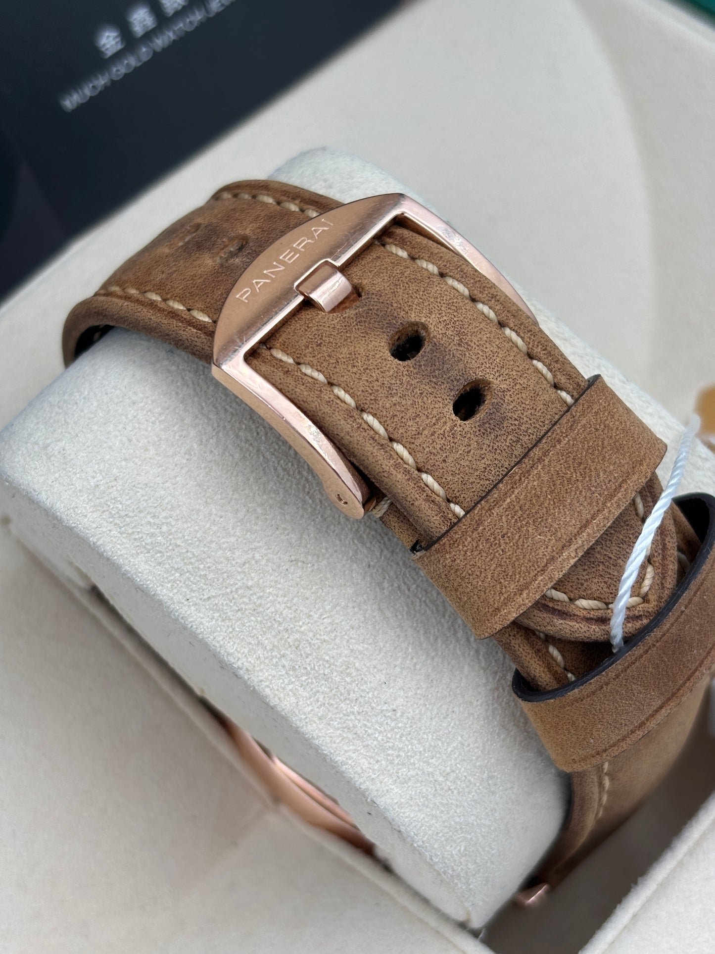 二手 USED  PANERAI 沛納海 RADIOMIR 1940 3 DAYS PAM00515 黑色 18k金 淨錶 WATCH ONLY