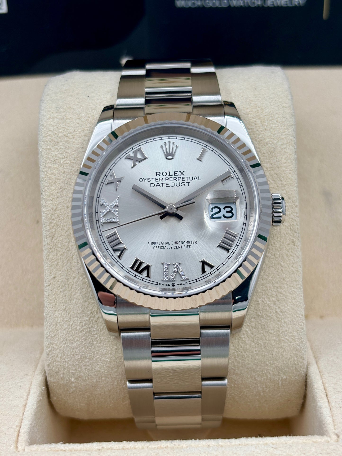 二手 USED  ROLEX 勞力士 DATEJUST 126234 銀色 2024年7月 全套 FULL SET AD單