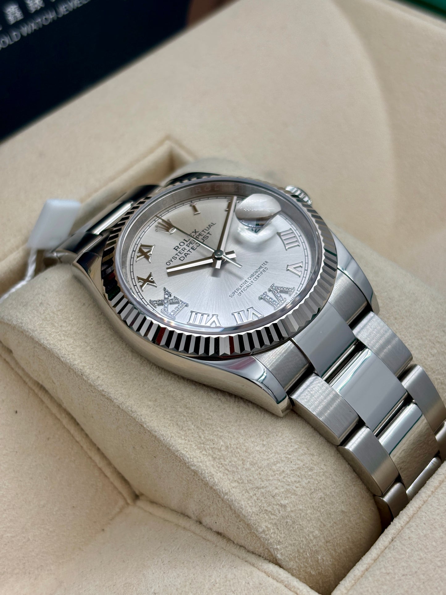 二手 USED  ROLEX 勞力士 DATEJUST 126234 銀色 2024年7月 全套 FULL SET AD單