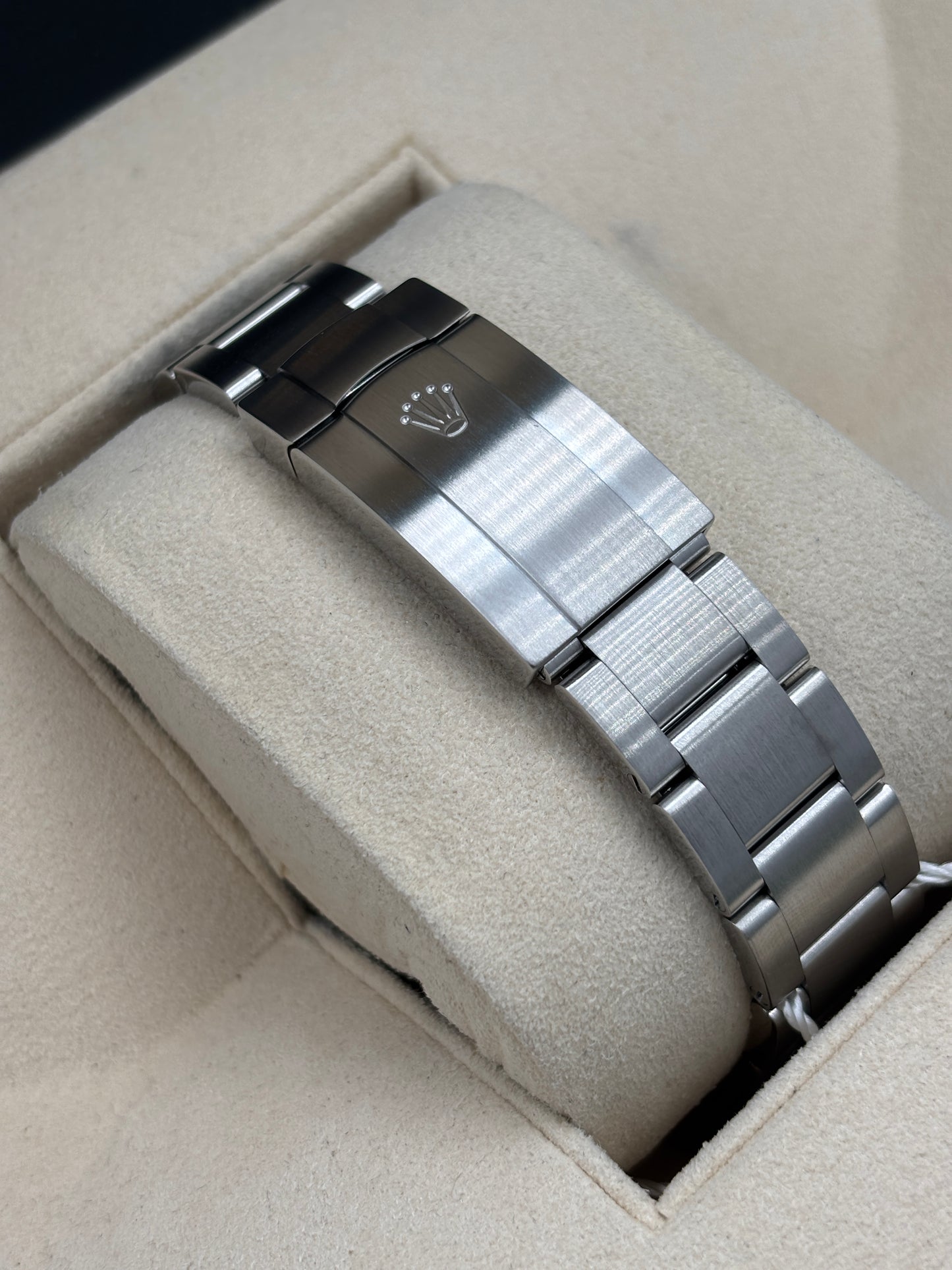 二手 USED  ROLEX 勞力士 OYSTER PERPETUAL 114300 灰色 2019年7月 全套 FULL SET
