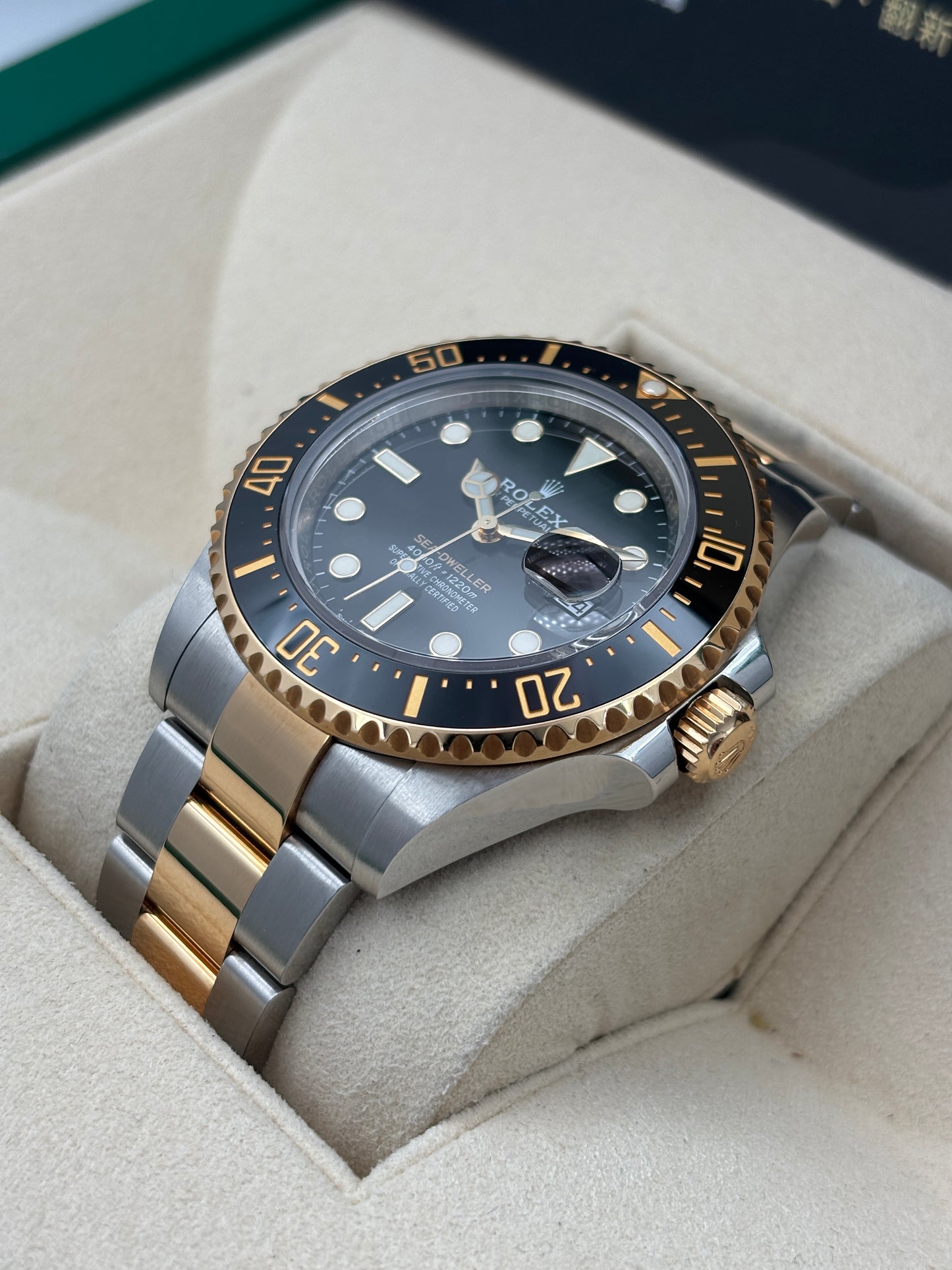 二手 USED  ROLEX 勞力士 SEA-DWELLER 126603 黑色 2021年1月 全套 FULL SET