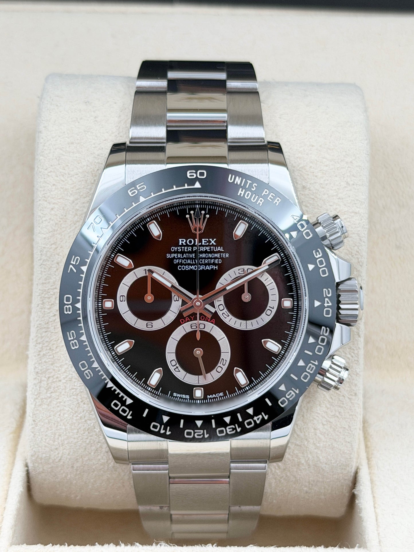 二手 USED ROLEX 勞力士 DAYTONA 116500LN 2018年 黑面 齊格