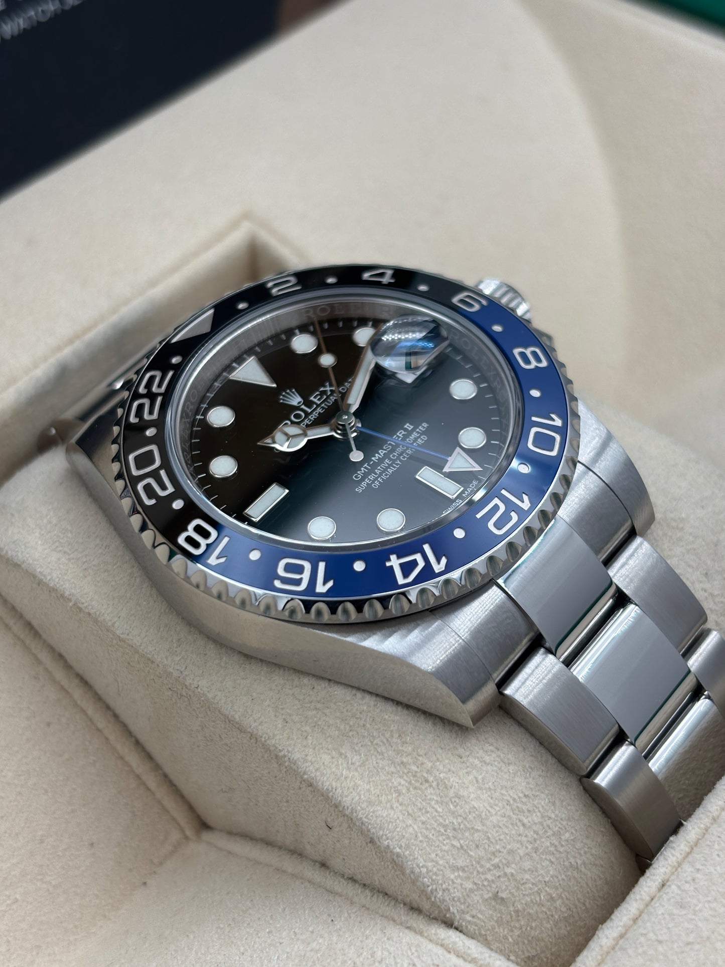 二手 USED  ROLEX 勞力士 GMT-MASTER II 116710BLNR 黑色 2014年5月 全套 FULL SET AD單