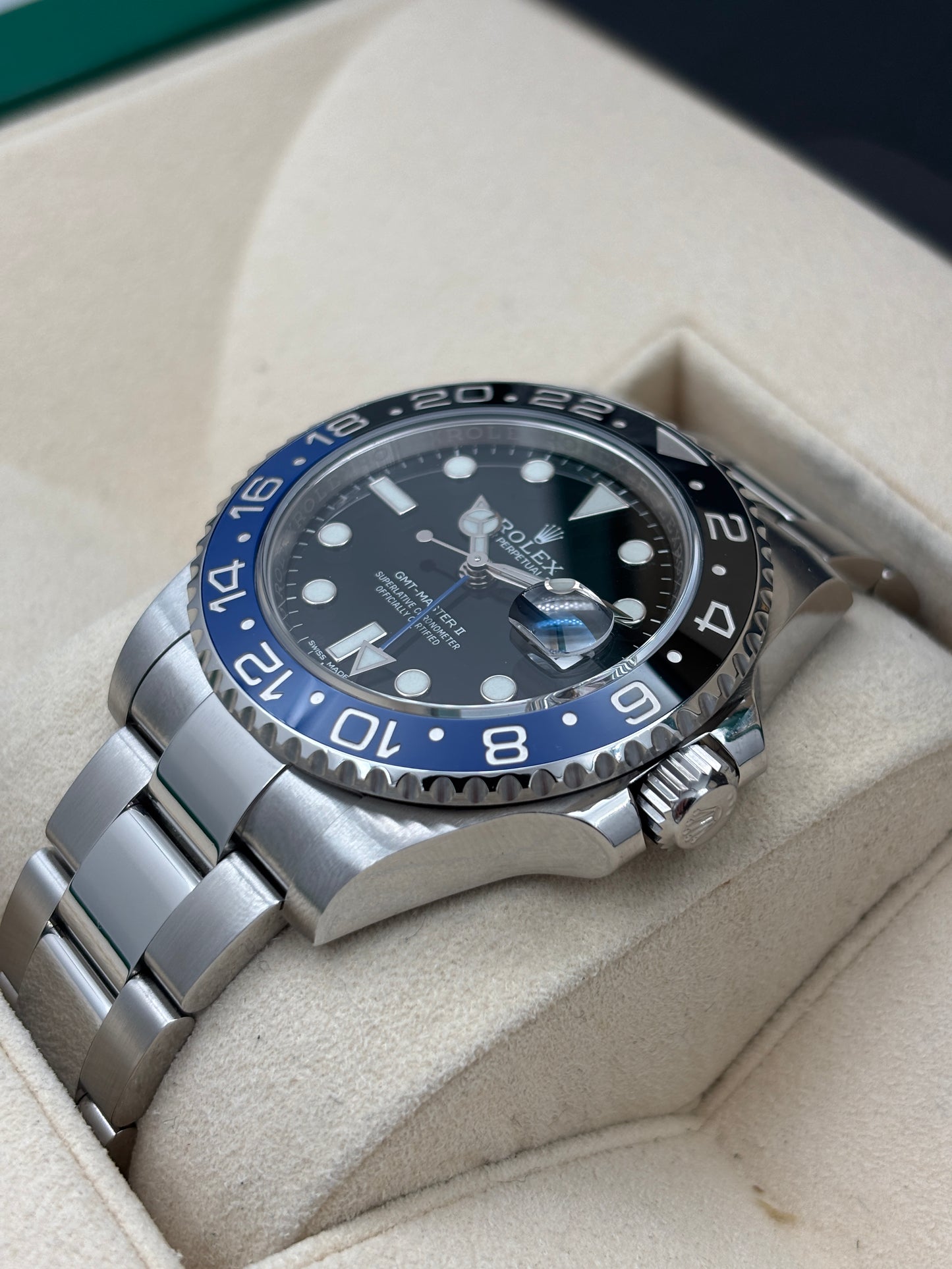 二手 USED  ROLEX 勞力士 GMT-MASTER II 116710BLNR 黑色 2014年5月 全套 FULL SET AD單