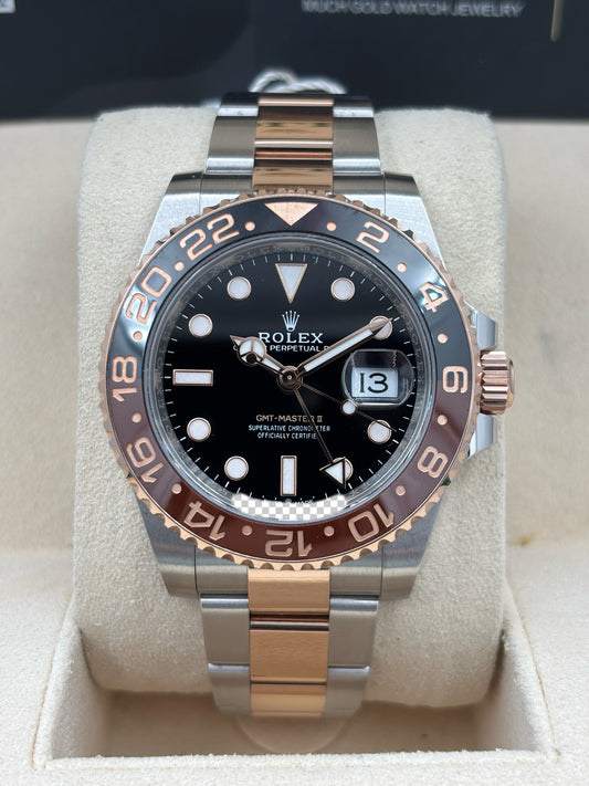 [SOLD OUT]二手 USED  ROLEX 勞力士 GMT- MASTER II 126711CHNR 黑色 2023年12月 未打磨 全套 FULL SET