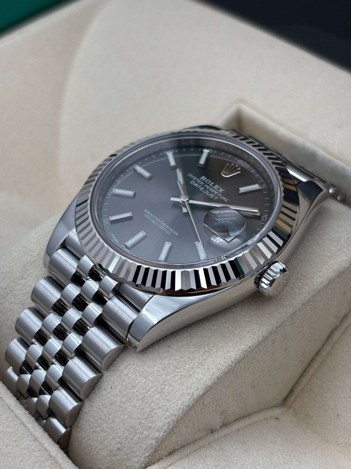 二手 USED  ROLEX 勞力士 DATEJUST 126334 灰色 2018年10月 全套 FULL SET