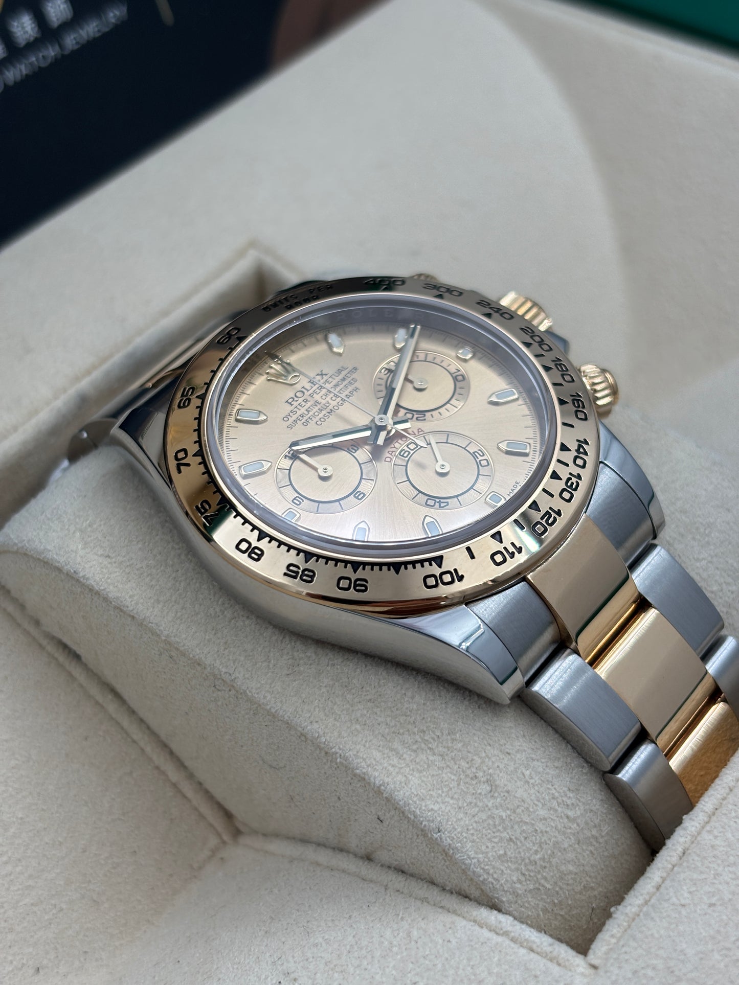 二手 USED  ROLEX 勞力士 DAYTONA 116503 金色 2018年2月 全套 FULL SET