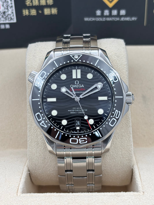 [SOLD OUT]二手 USED  OMEGA 歐米茄 SEAMASTER 210.30.42.20.01.001 黑色 2018年10月 全套 FULL SET
