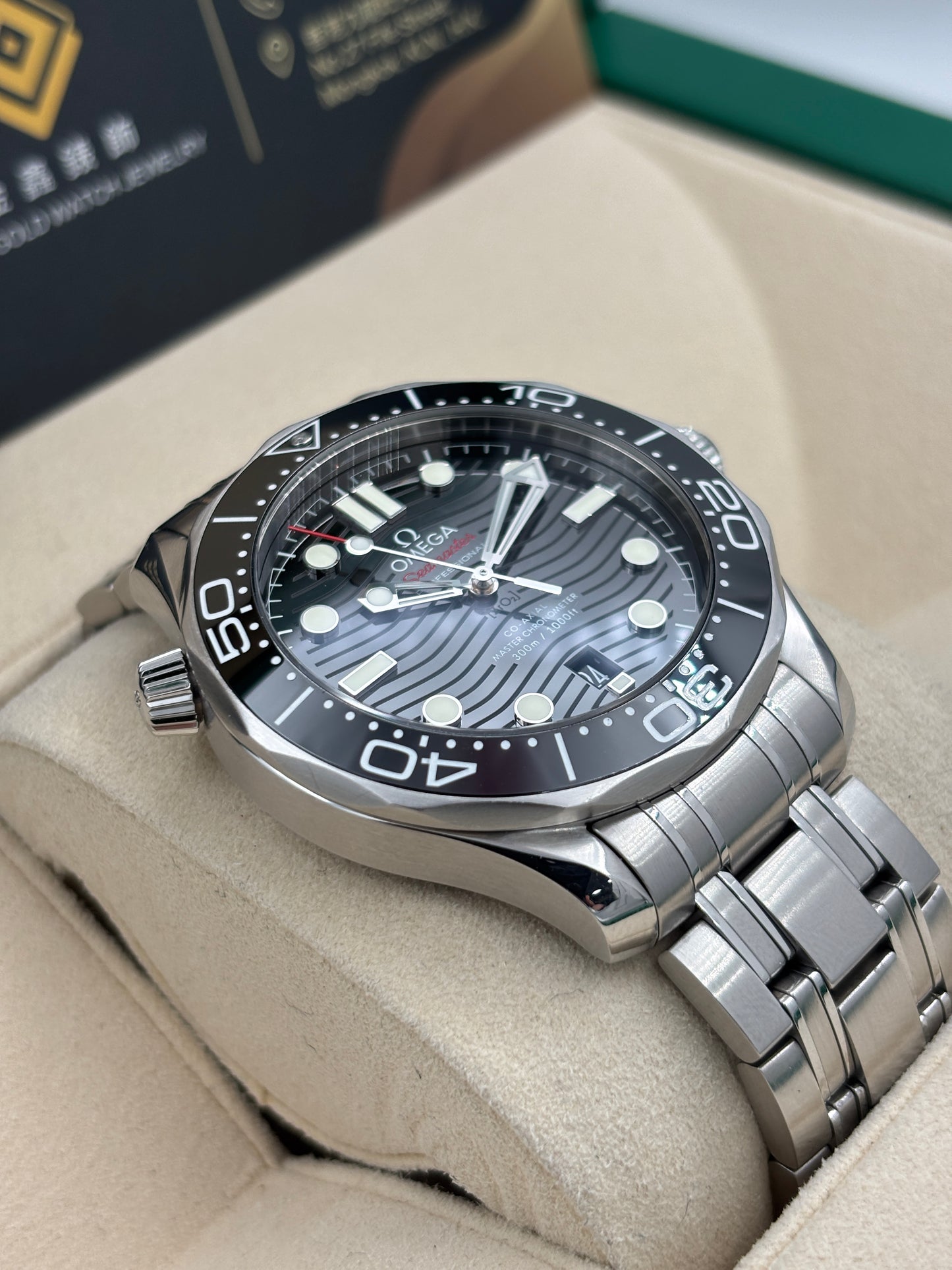 二手 USED  OMEGA 歐米茄 SEAMASTER 210.30.42.20.01.001 黑色 2018年10月 全套 FULL SET