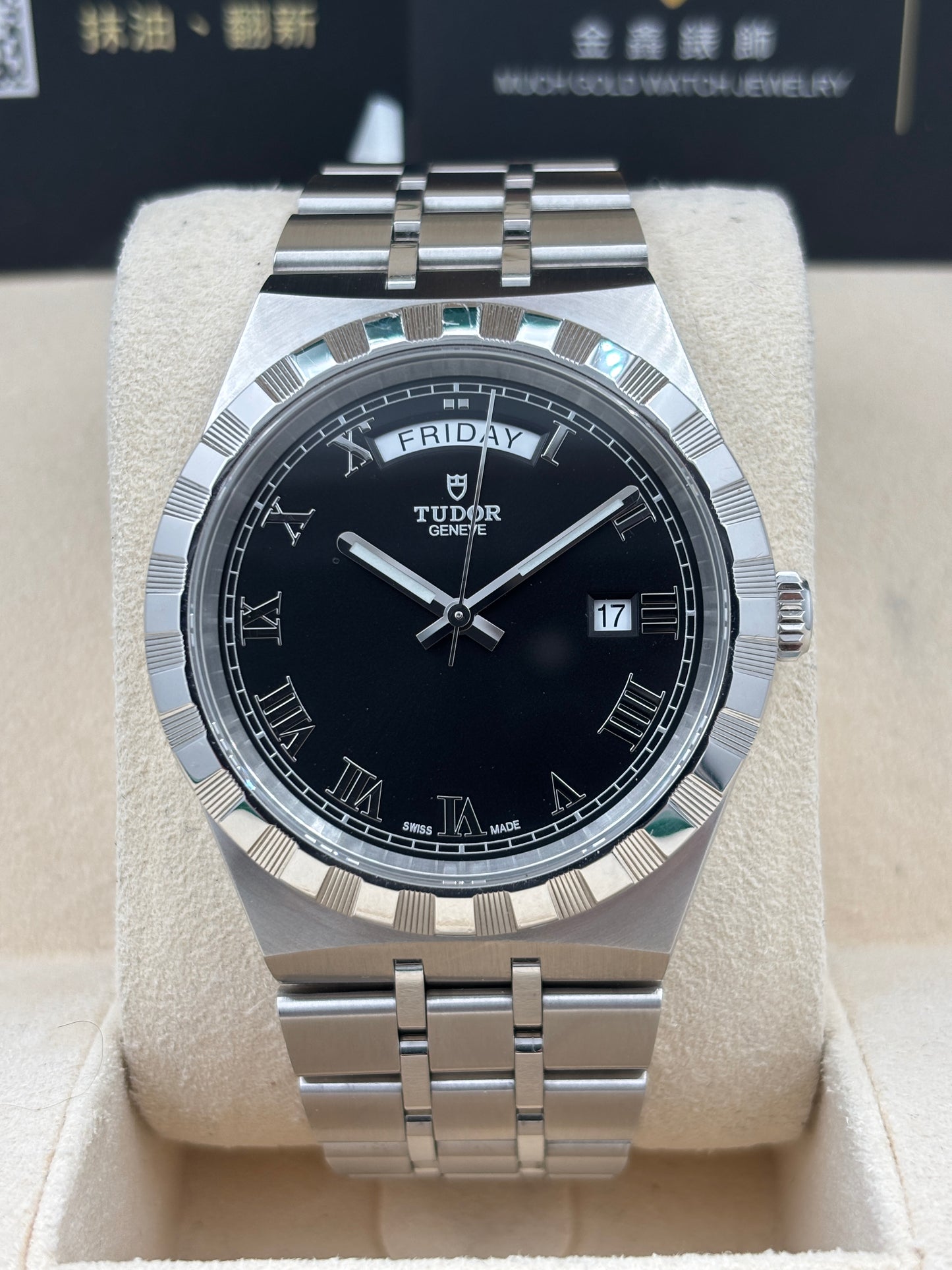 [SOLD OUT]二手 USED  TUDOR 帝舵 ROYAL 28600 黑色 淨錶 WATCH ONLY