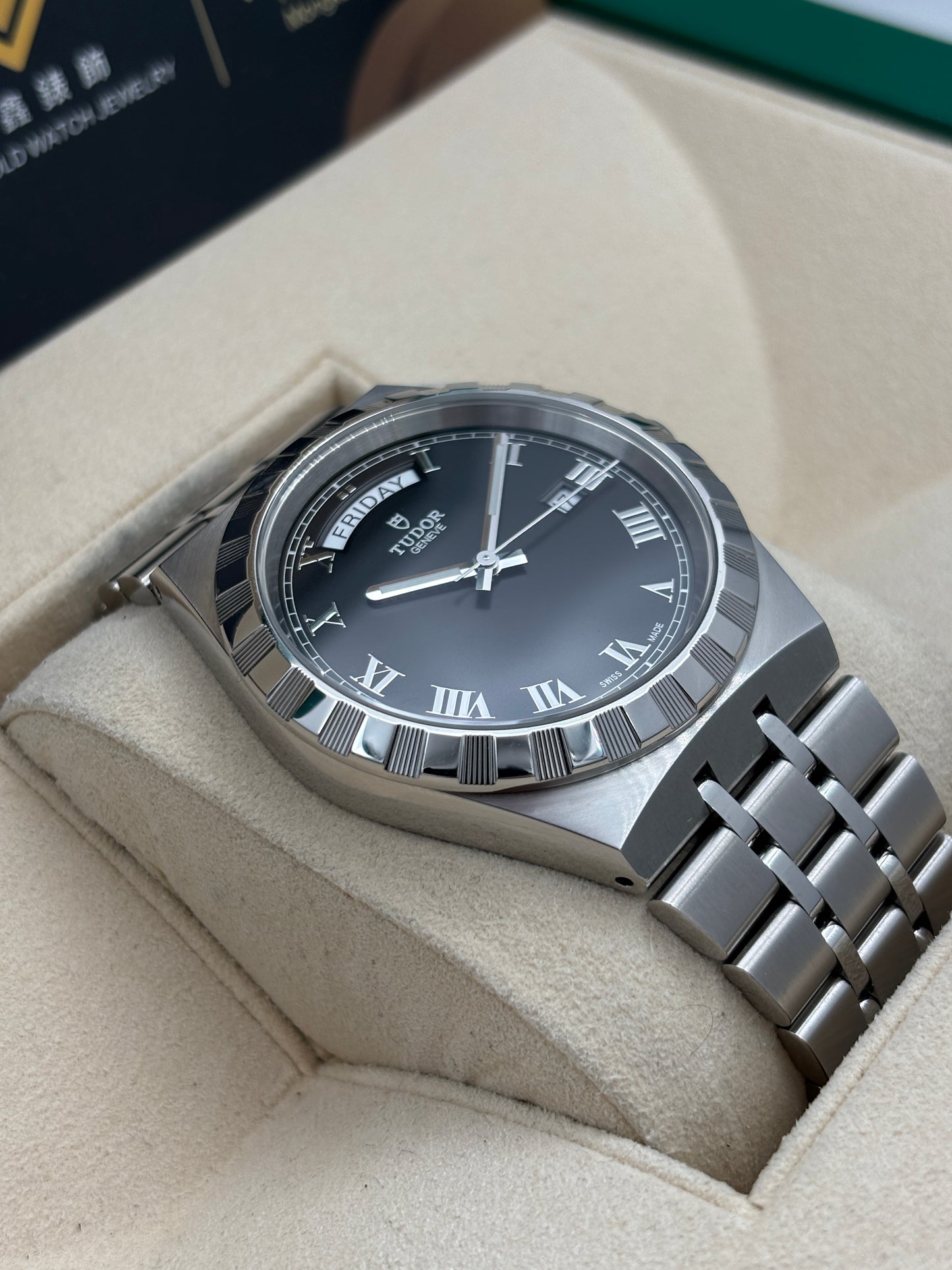 [SOLD OUT]二手 USED  TUDOR 帝舵 ROYAL 28600 黑色 淨錶 WATCH ONLY